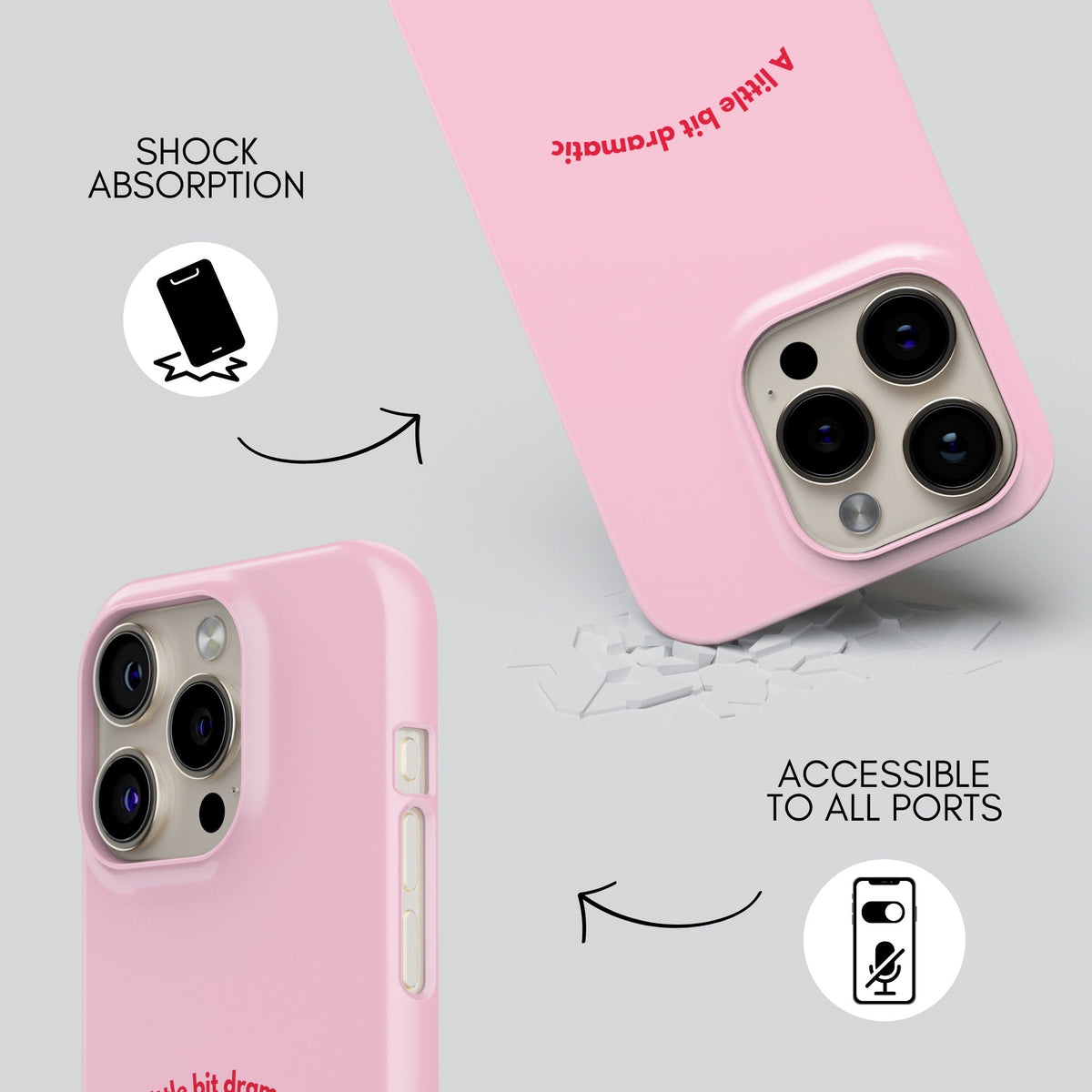 Mean Girl Premium Tough Shining Phone Case (Double Layer) Available For All iPhone Models