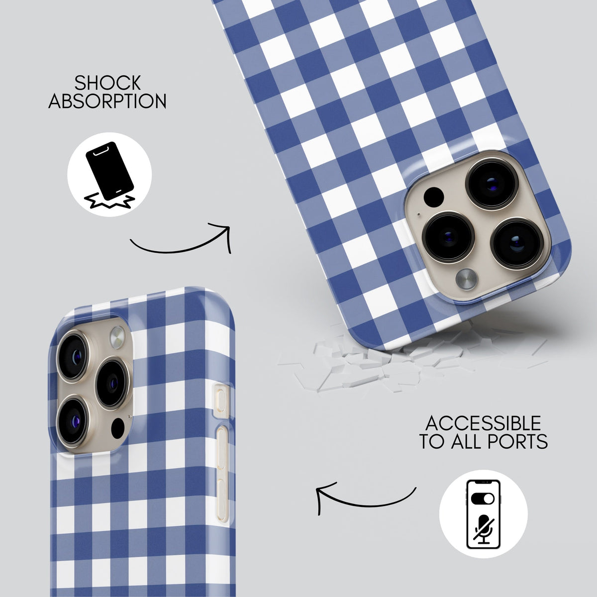 Pajamas Premium Tough Shining Phone Case (Double Layer) Available For All iPhone Models