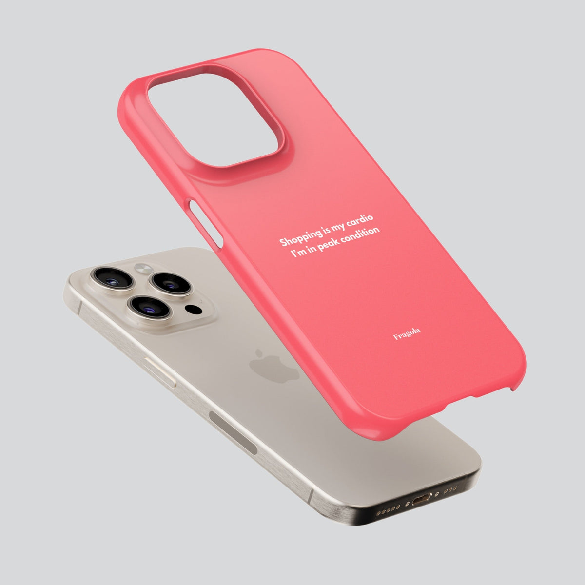 Peachy Premium Tough Shining Phone Case (Double Layer) Available For All iPhone Models