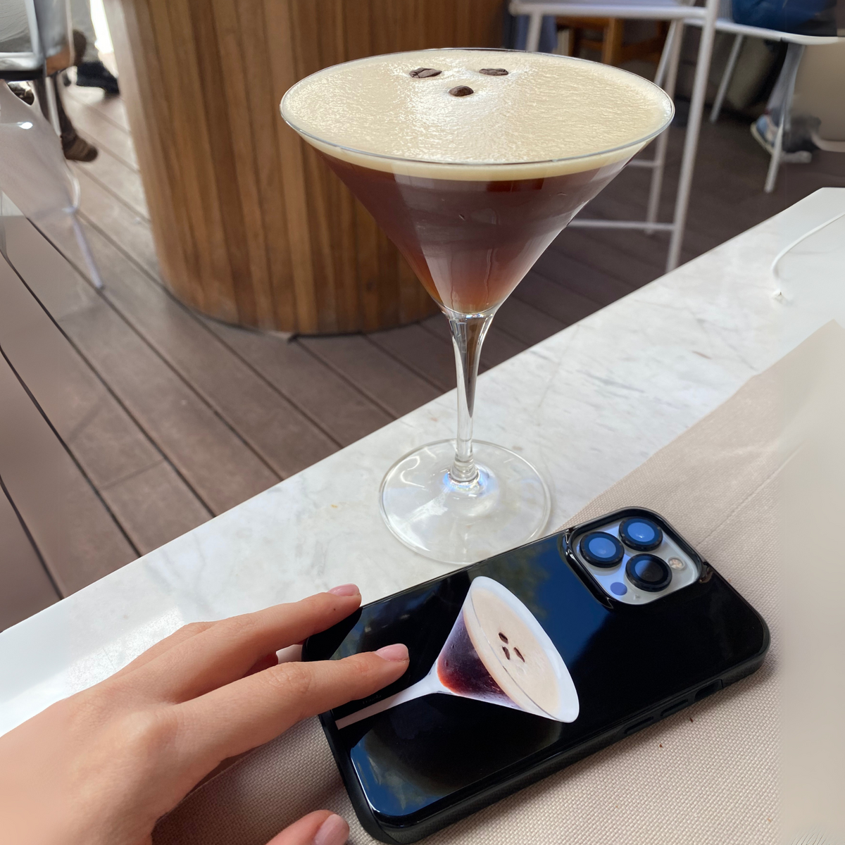 Espresso Premium Tough Shining Phone Case (Double Layer) Available For All iPhone Models