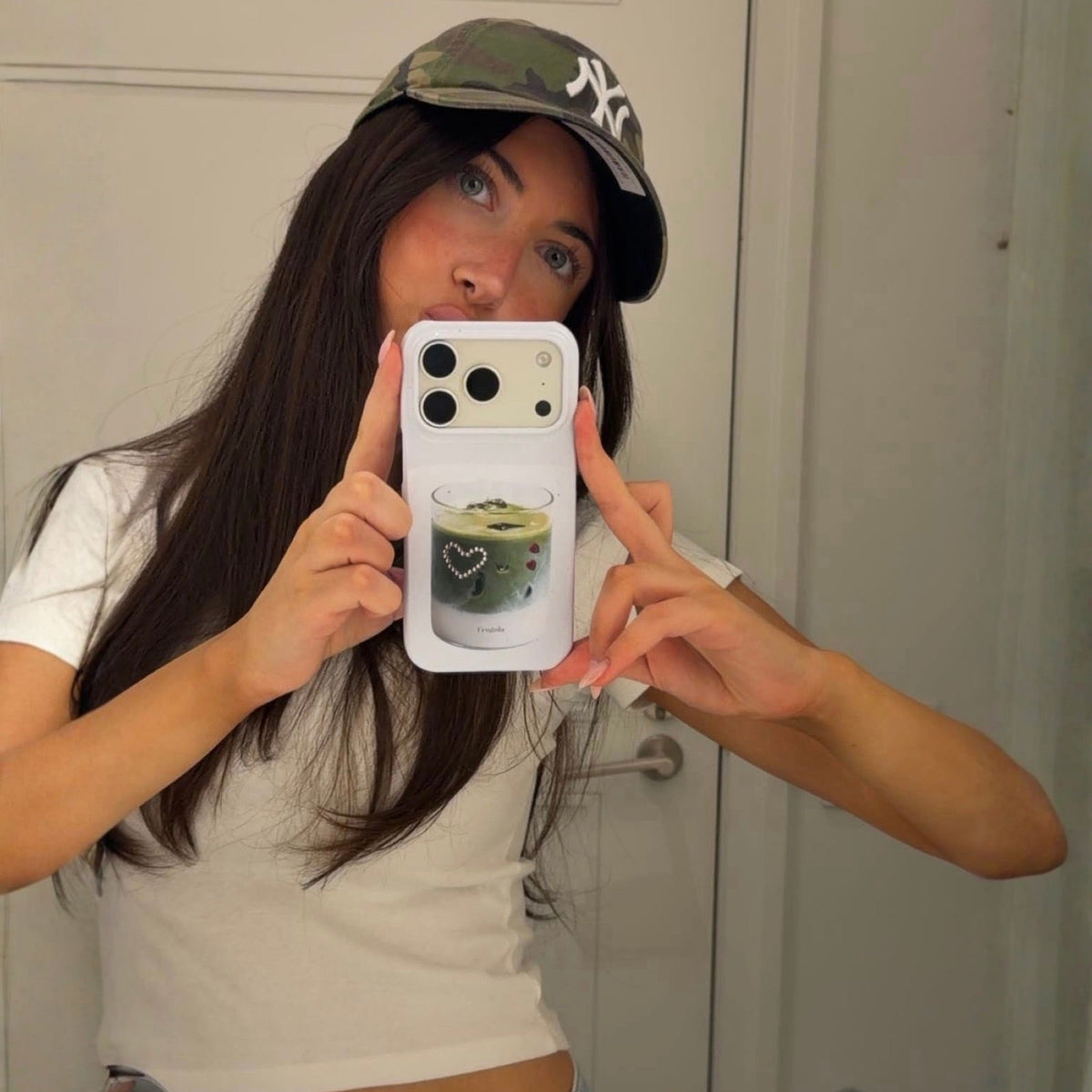 Almond Milk Premium Tough Shining Phone Case (Double Layer) Available For All iPhone Models