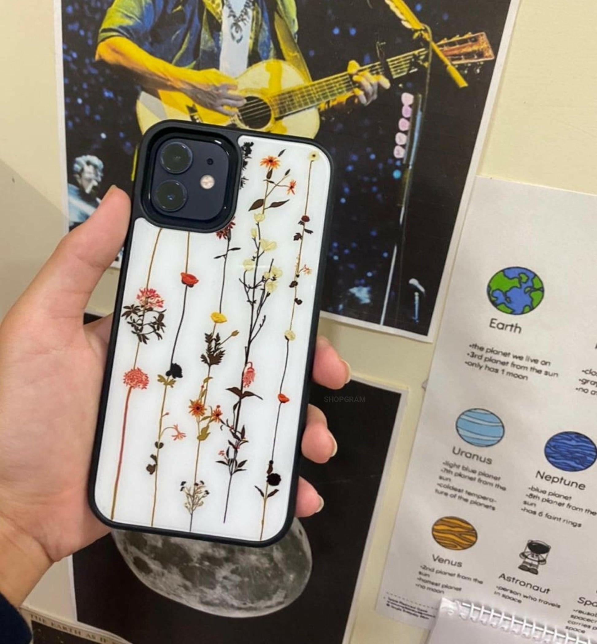 White Floral Phone Case - Case On