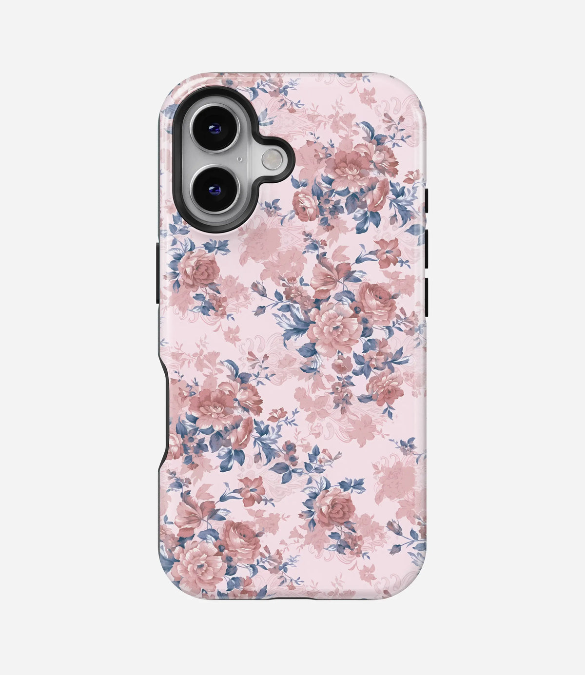 Rosewood Bloom Premium Tough Shining Phone Case (Double Layer) Available For All iPhone Models