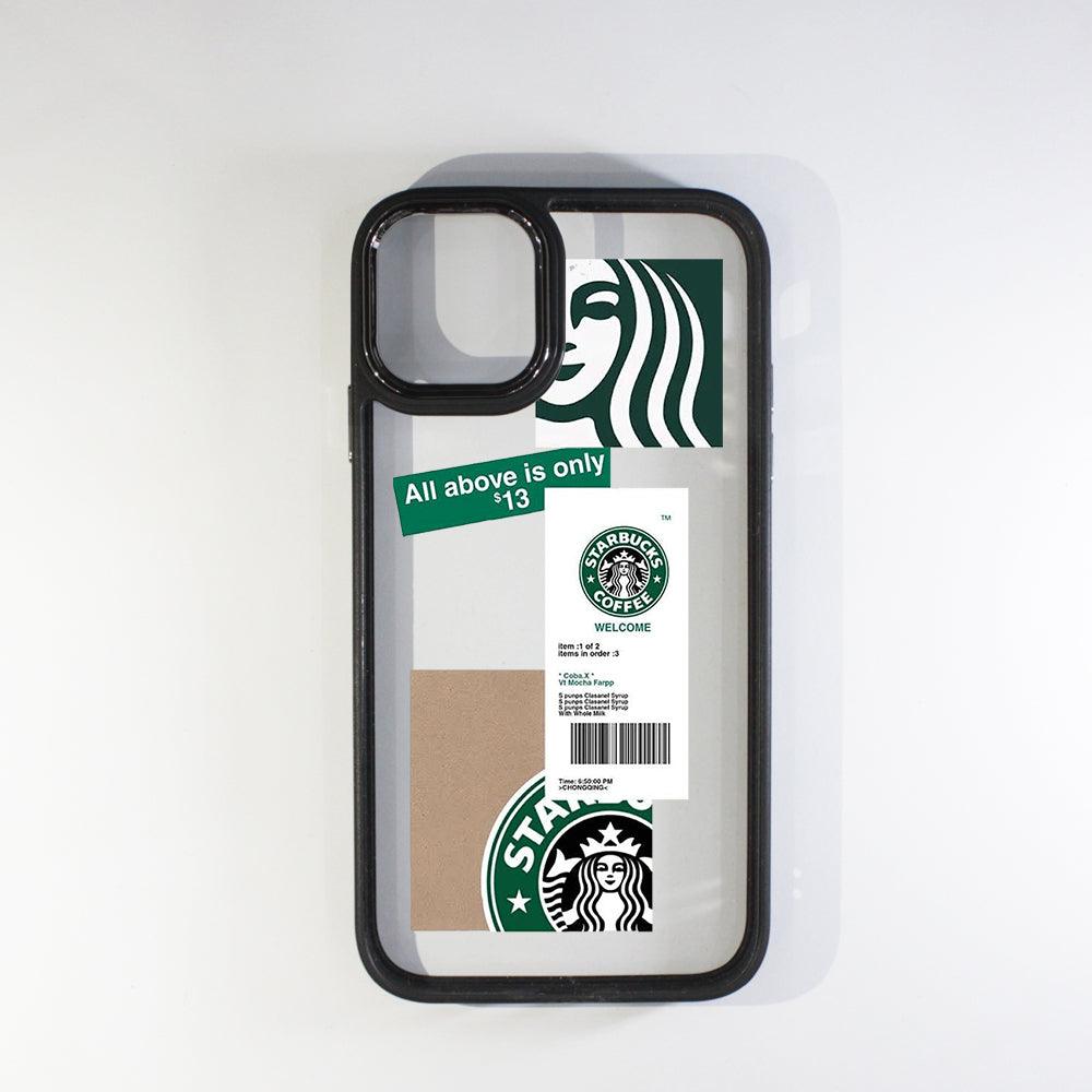 Starbucks Black Border Case - Case On