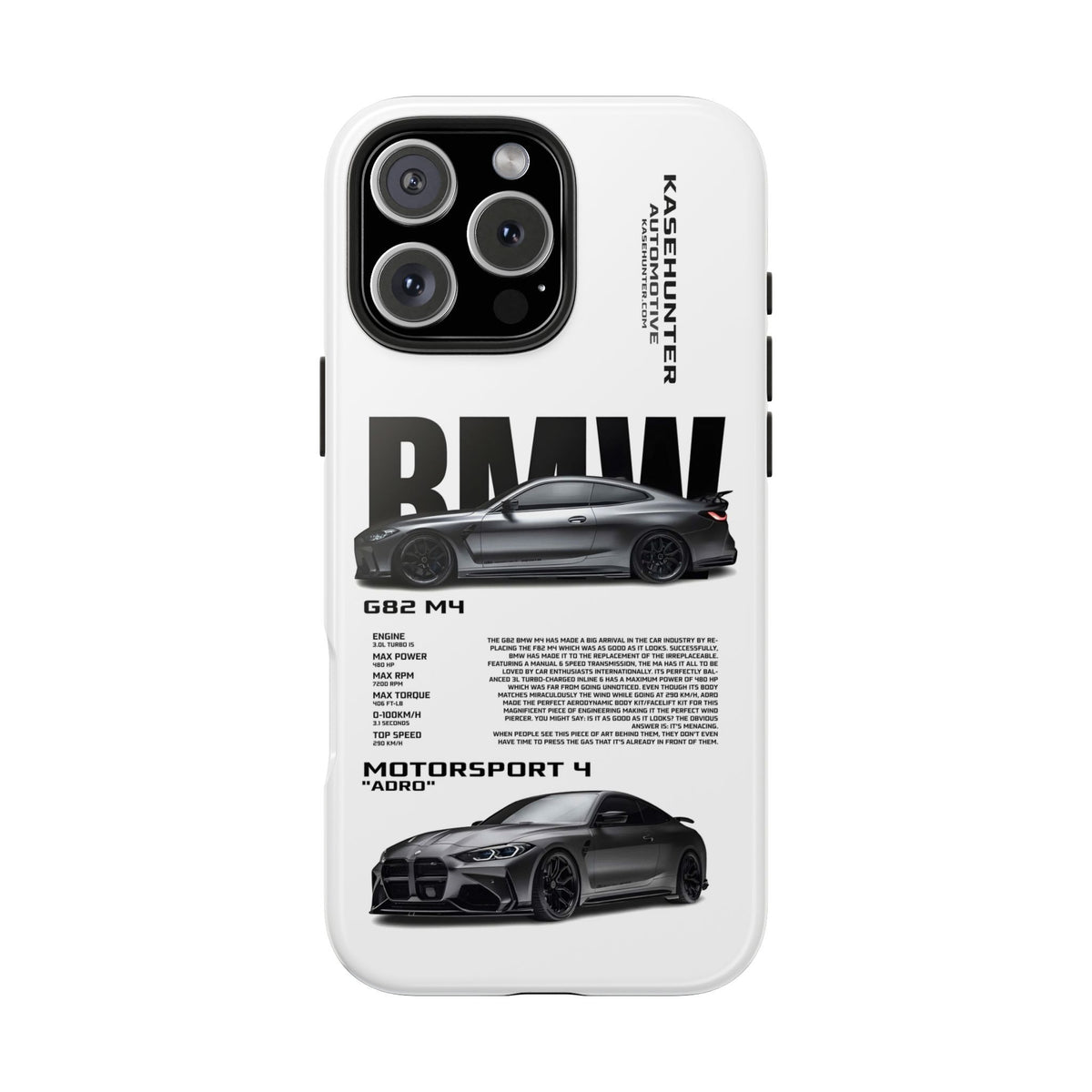 Sports Car Collection Tough Shining Phone Case (Double Layer) Available For All iPhone Models
