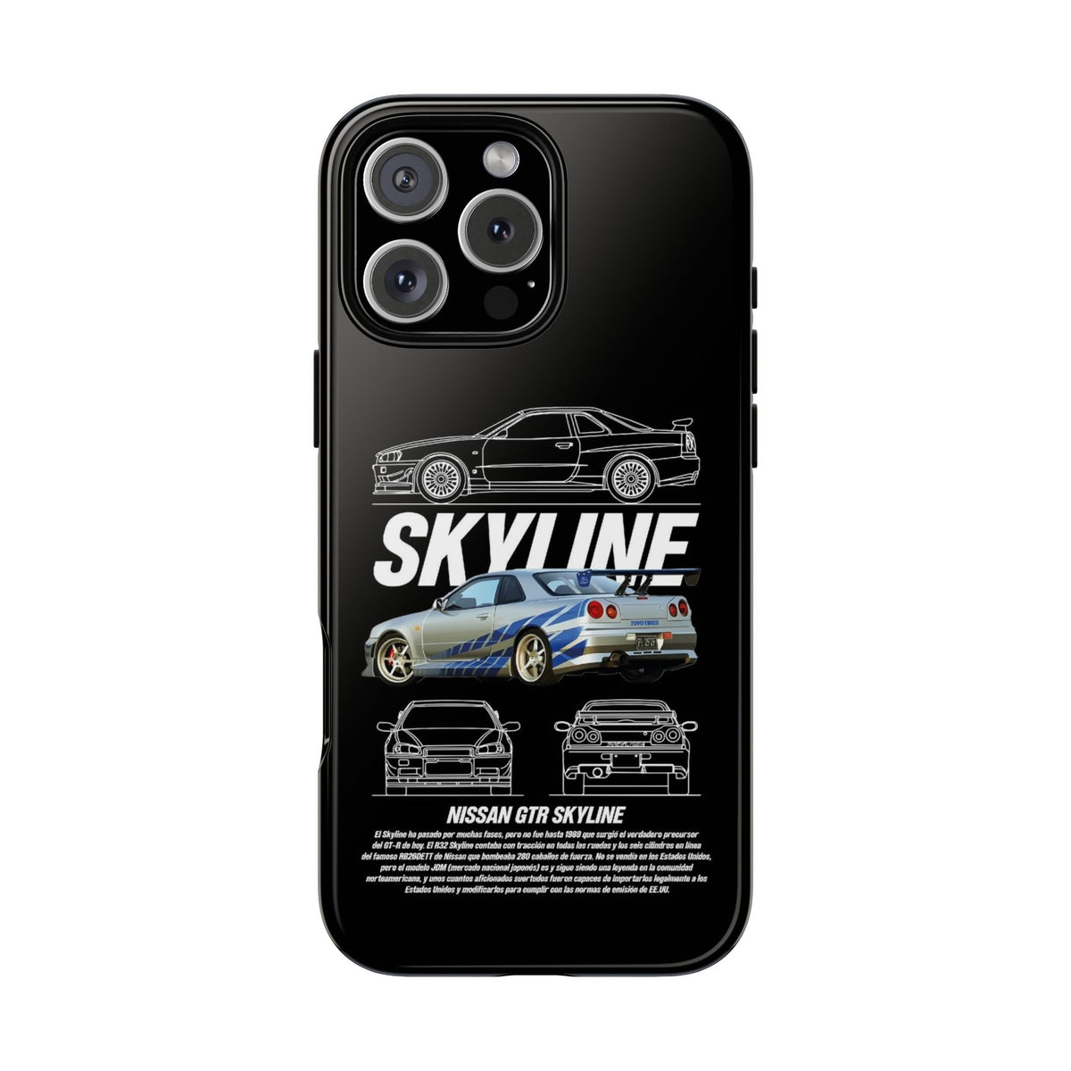 Sports Car Collection Tough Shining Phone Case (Double Layer) Available For All iPhone Models