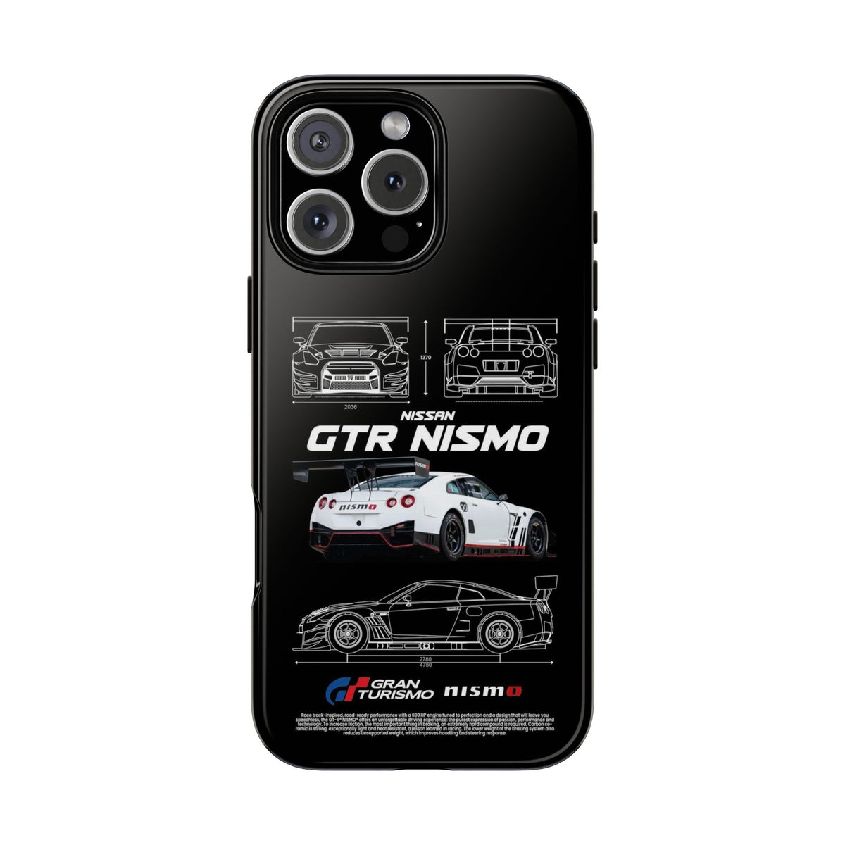 Sports Car Collection Tough Shining Phone Case (Double Layer) Available For All iPhone Models