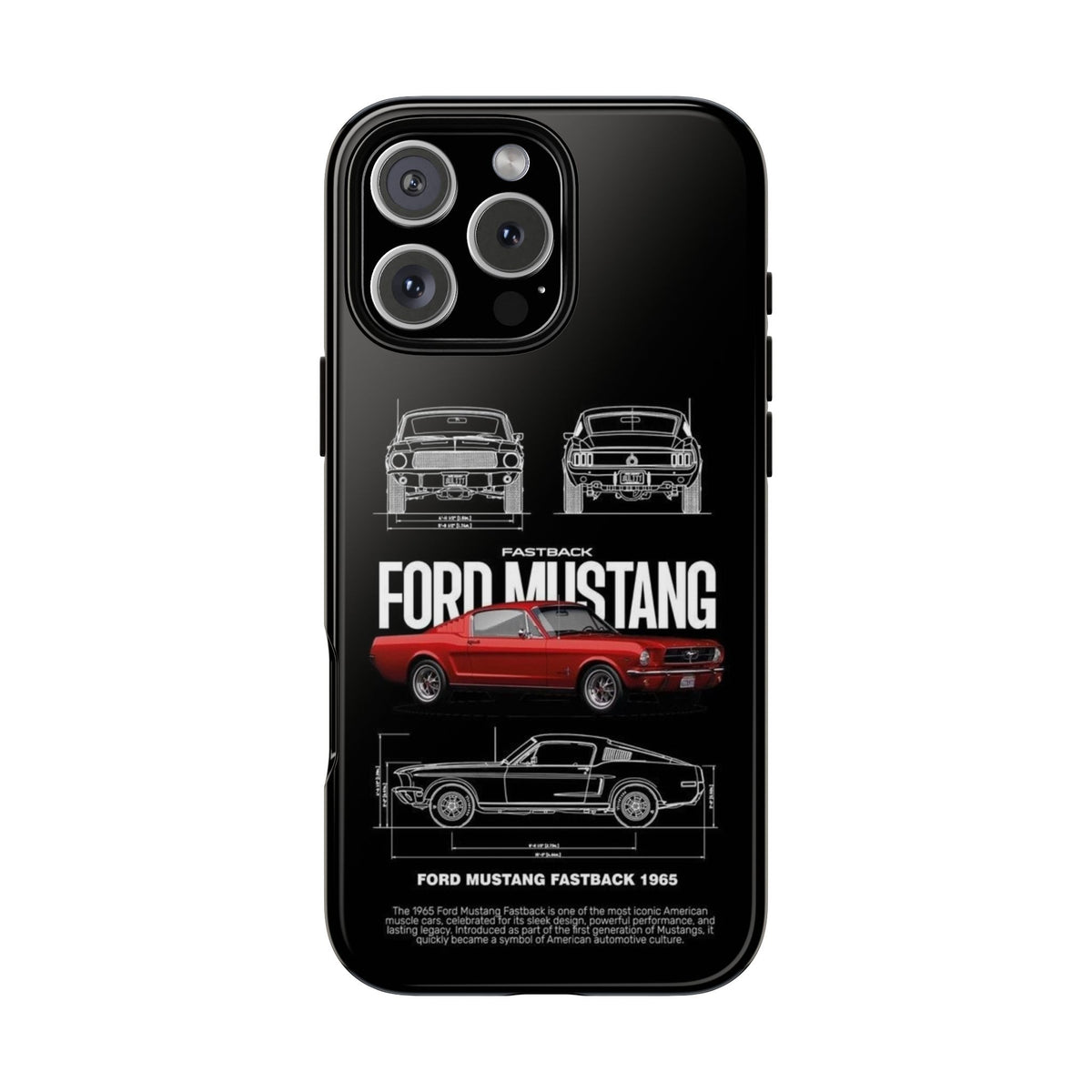 Sports Car Collection Tough Shining Phone Case (Double Layer) Available For All iPhone Models