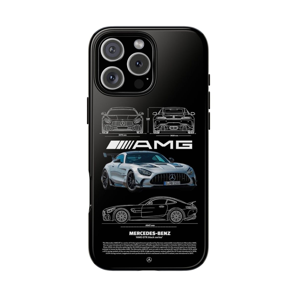 Sports Car Collection Tough Shining Phone Case (Double Layer) Available For All iPhone Models
