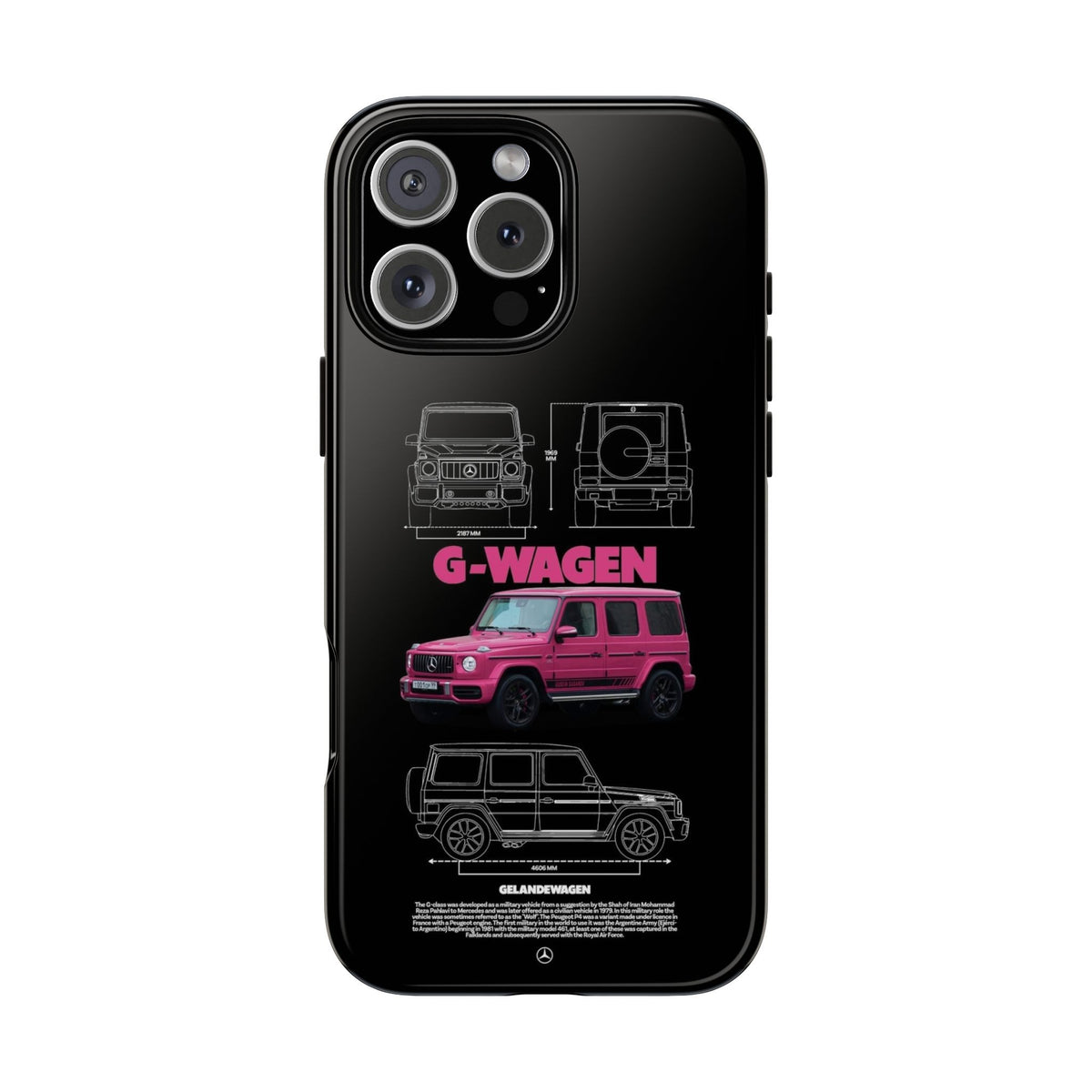 Sports Car Collection Tough Shining Phone Case (Double Layer) Available For All iPhone Models