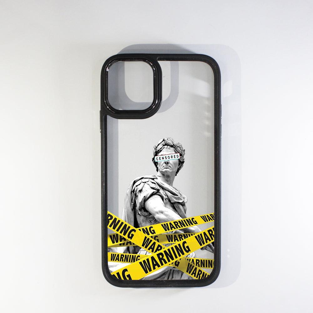 Warning Black Border Case - Case On