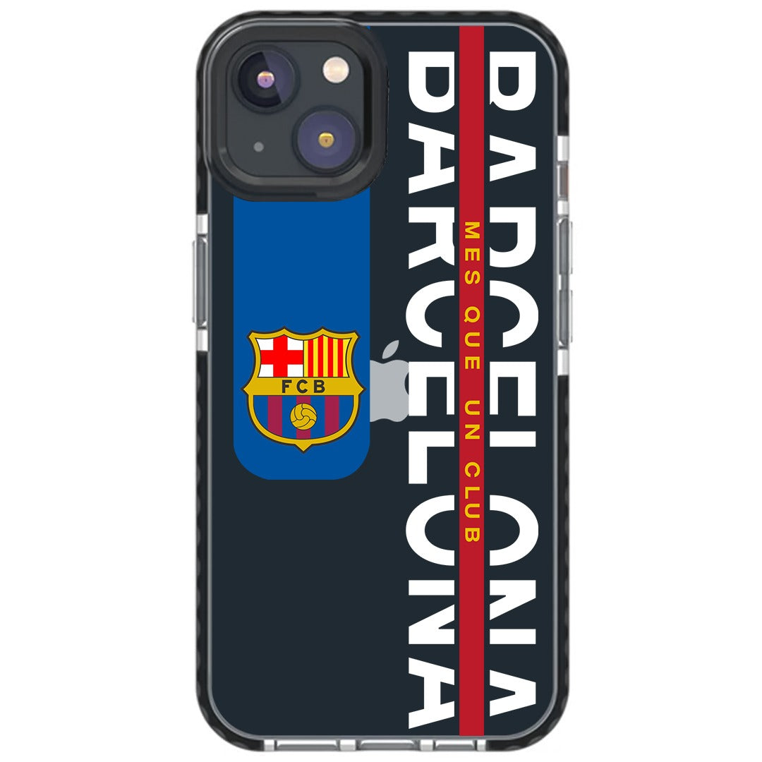 Barcelona Reverb Case For iPhone Models Black border case Anti Yellow