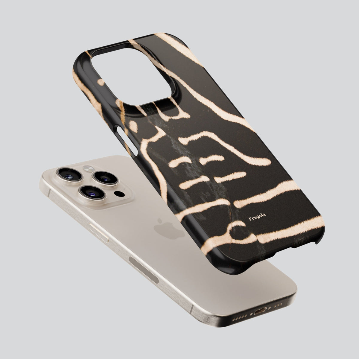 Wild Zebra Premium Tough Shining Phone Case (Double Layer) Available For All iPhone Models