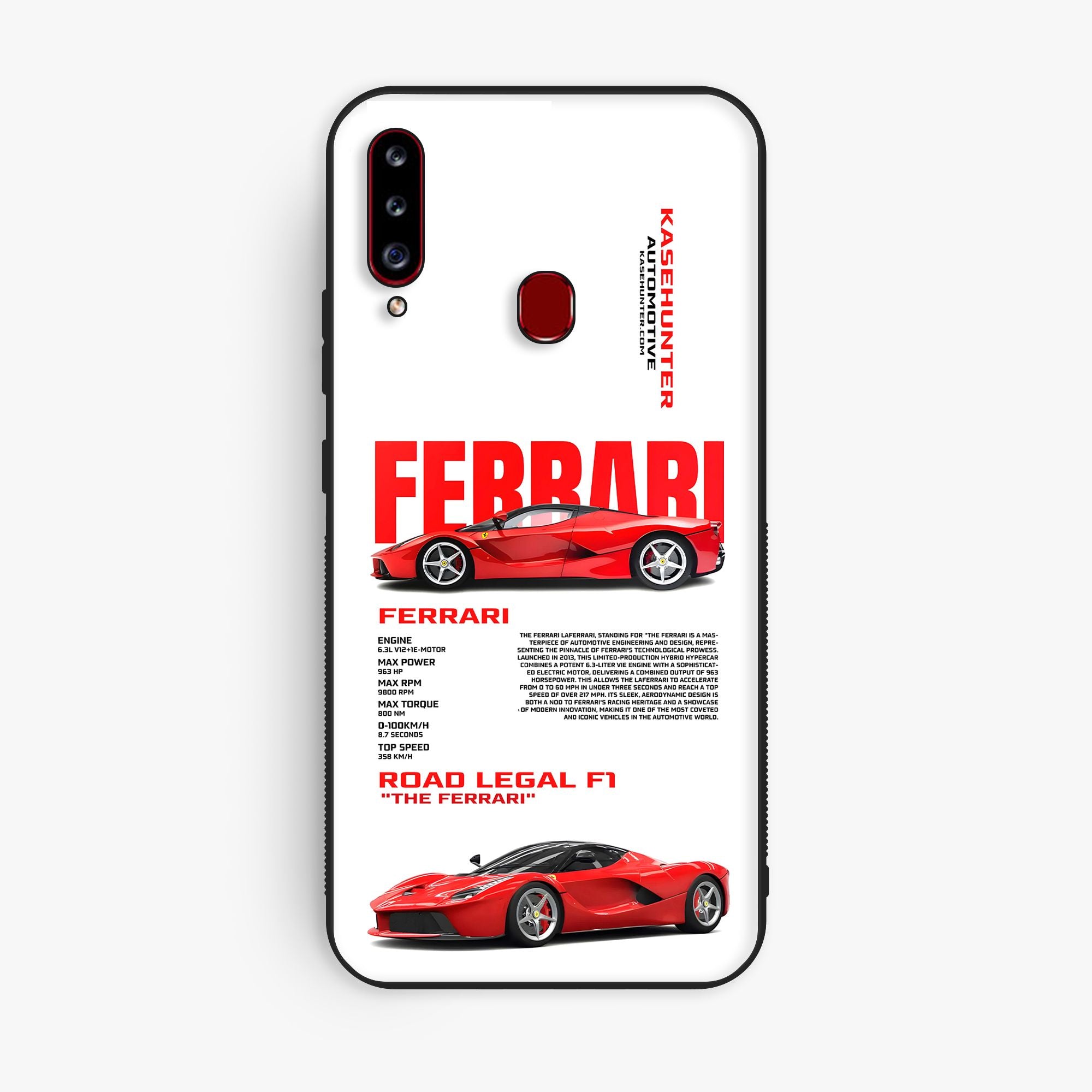 Samsung Galaxy A20s - Wallpaper 163 - Premium Printed Glossy Phone Case