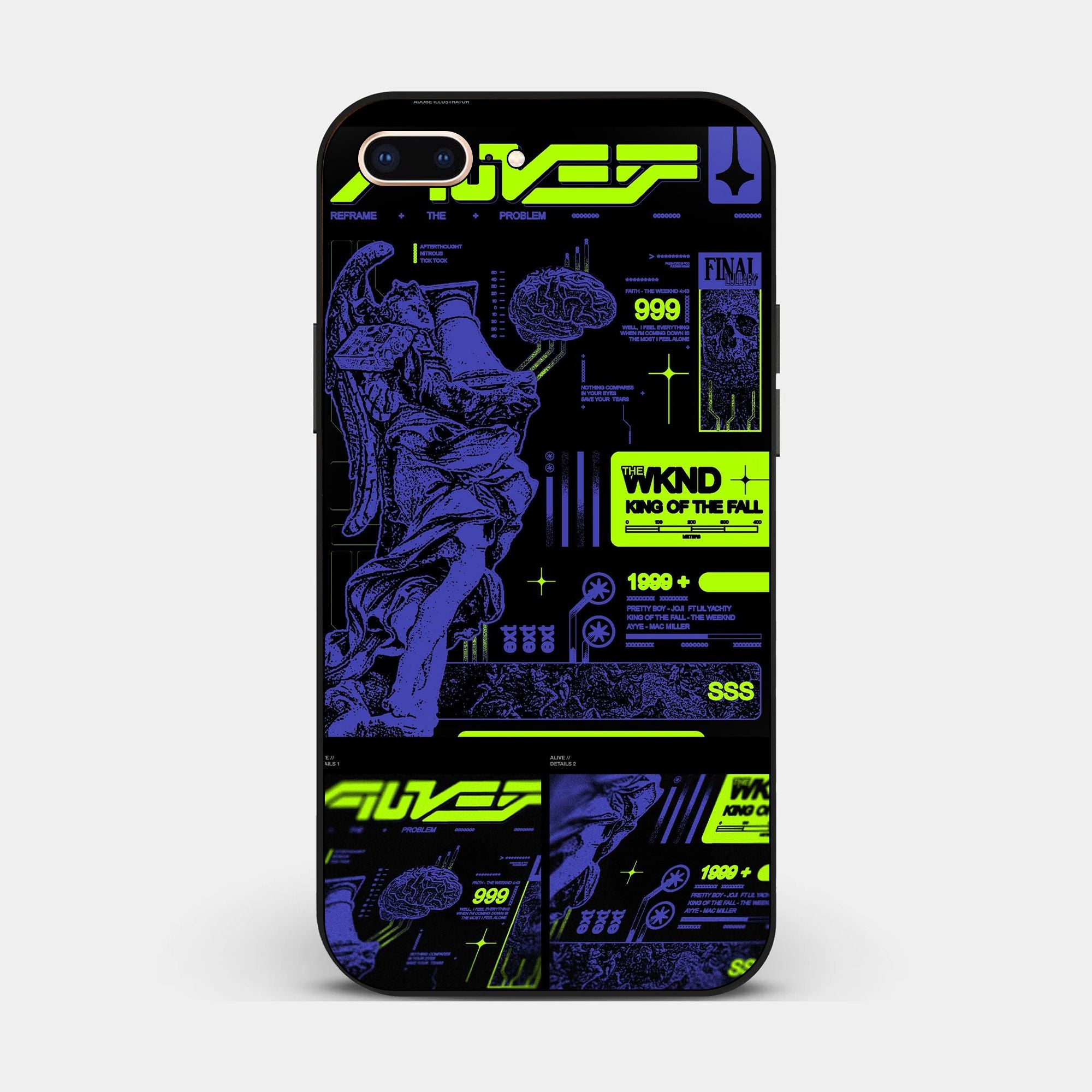 iPhone 7 Plus - Wallpaper 084 - Premium Printed Glossy Phone Case