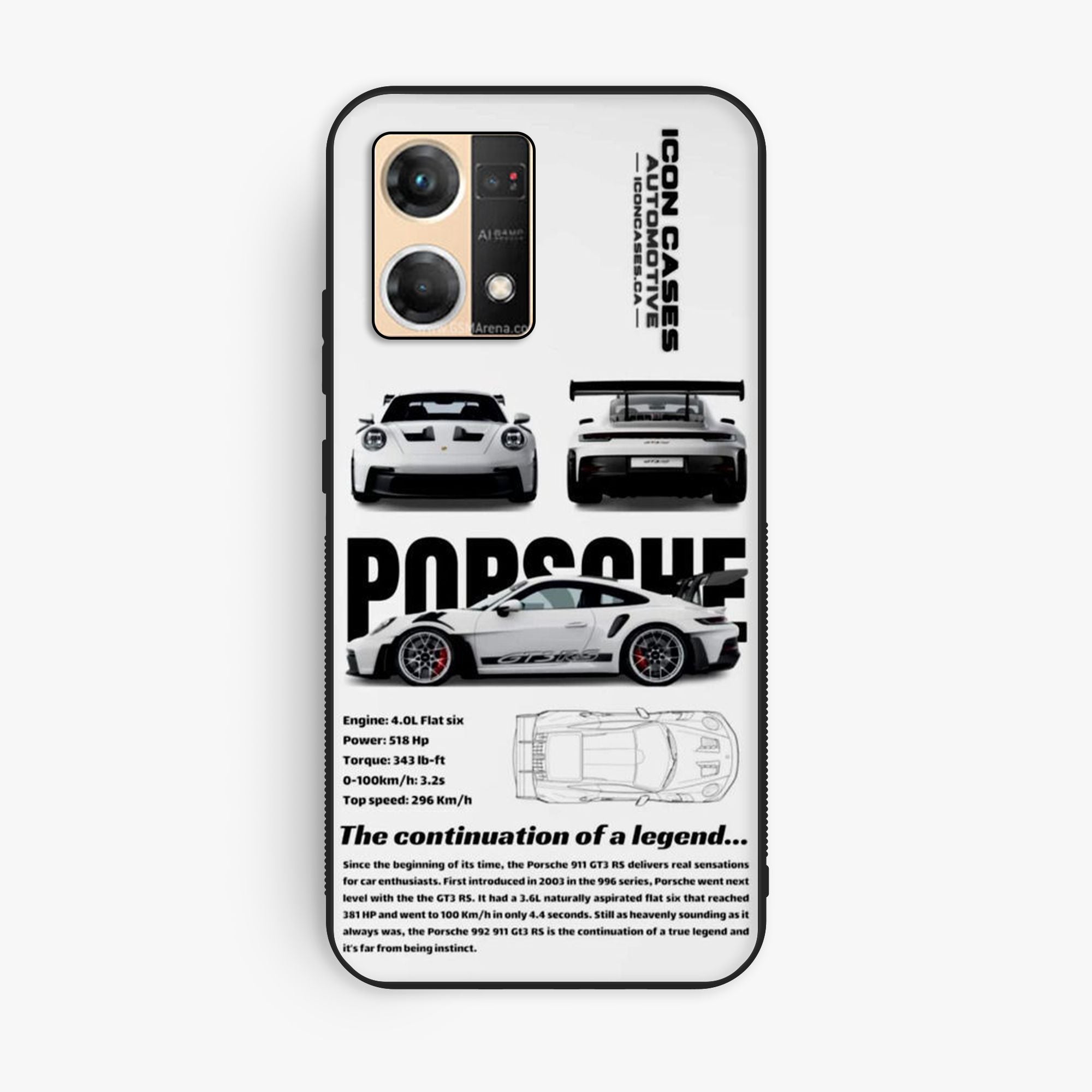 Oppo Reno 7 - Wallpaper 100 - Premium Printed Glossy Phone Case