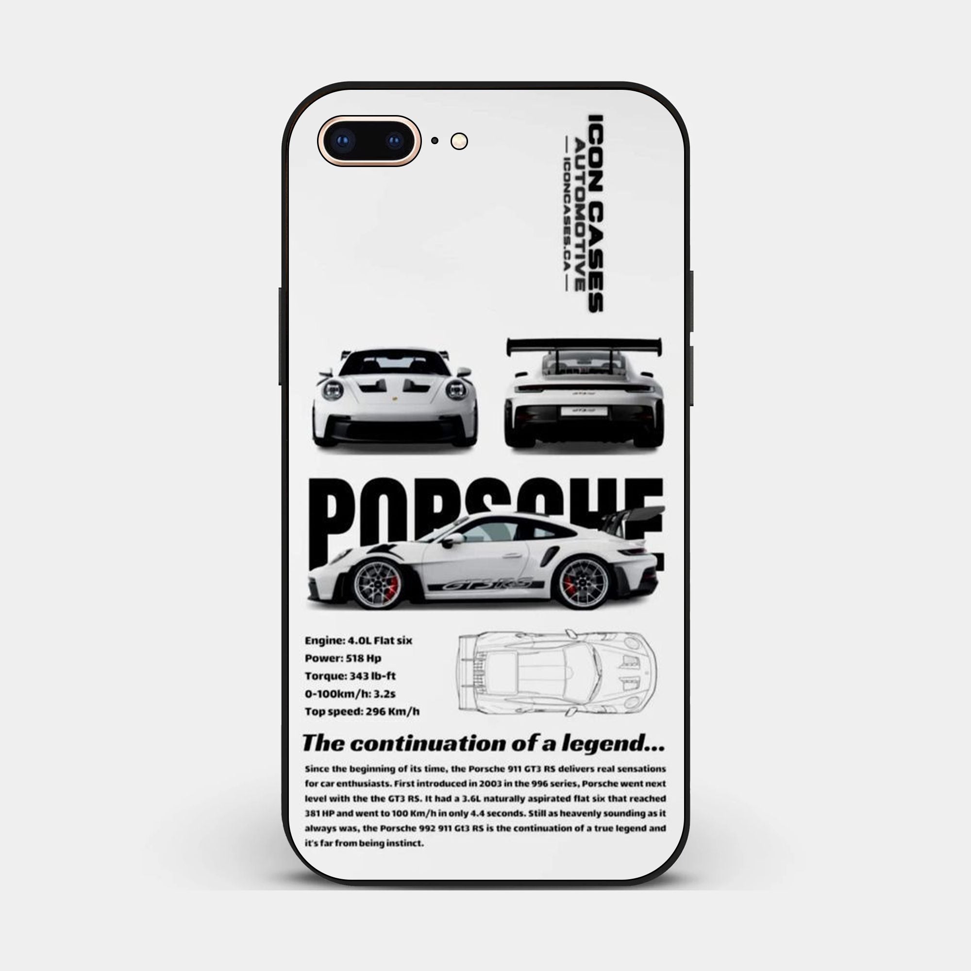 iPhone 7 Plus - Wallpaper 100 - Premium Printed Glossy Phone Case