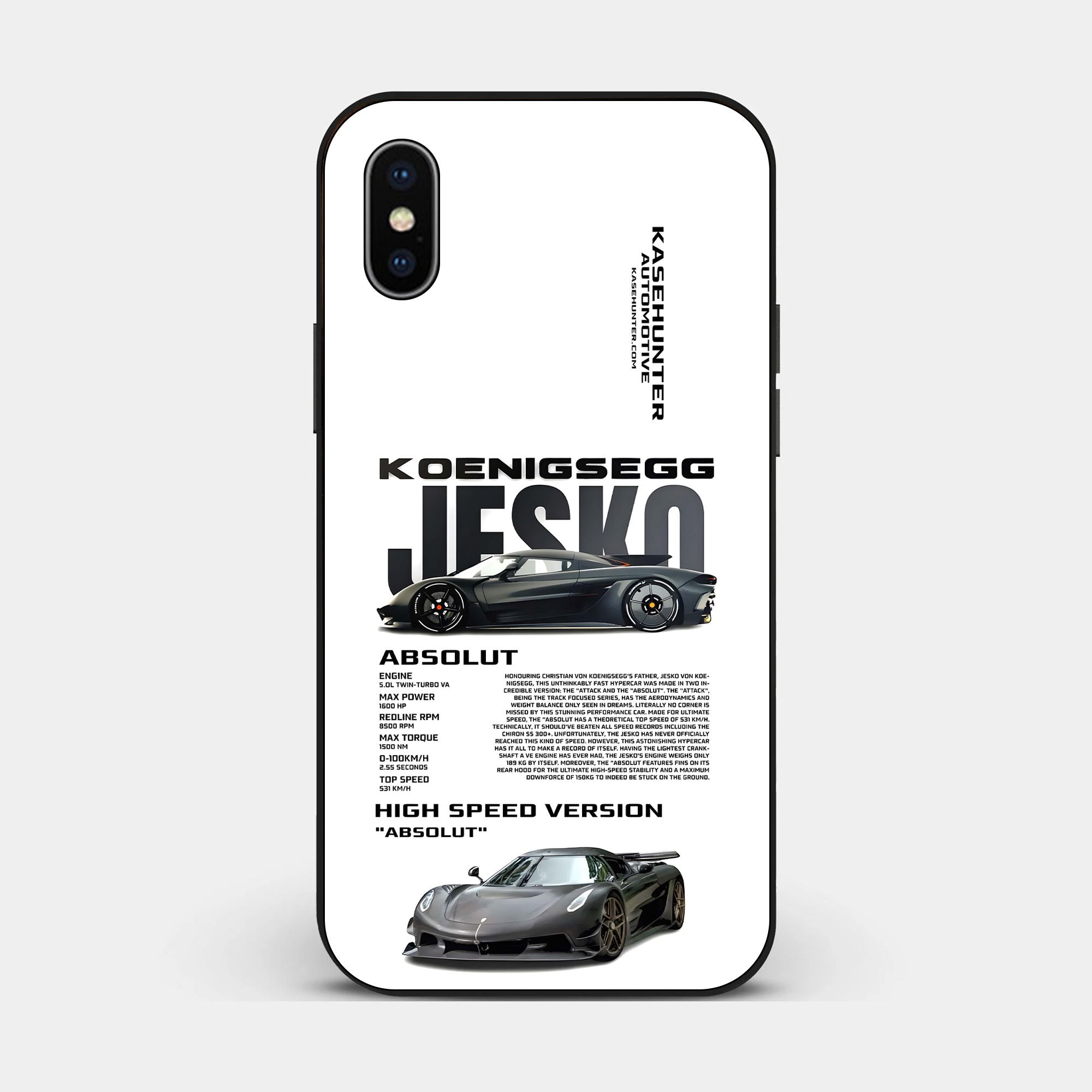 iPhone XS - Wallpaper 164 - Premium Printed Glossy Phone Case