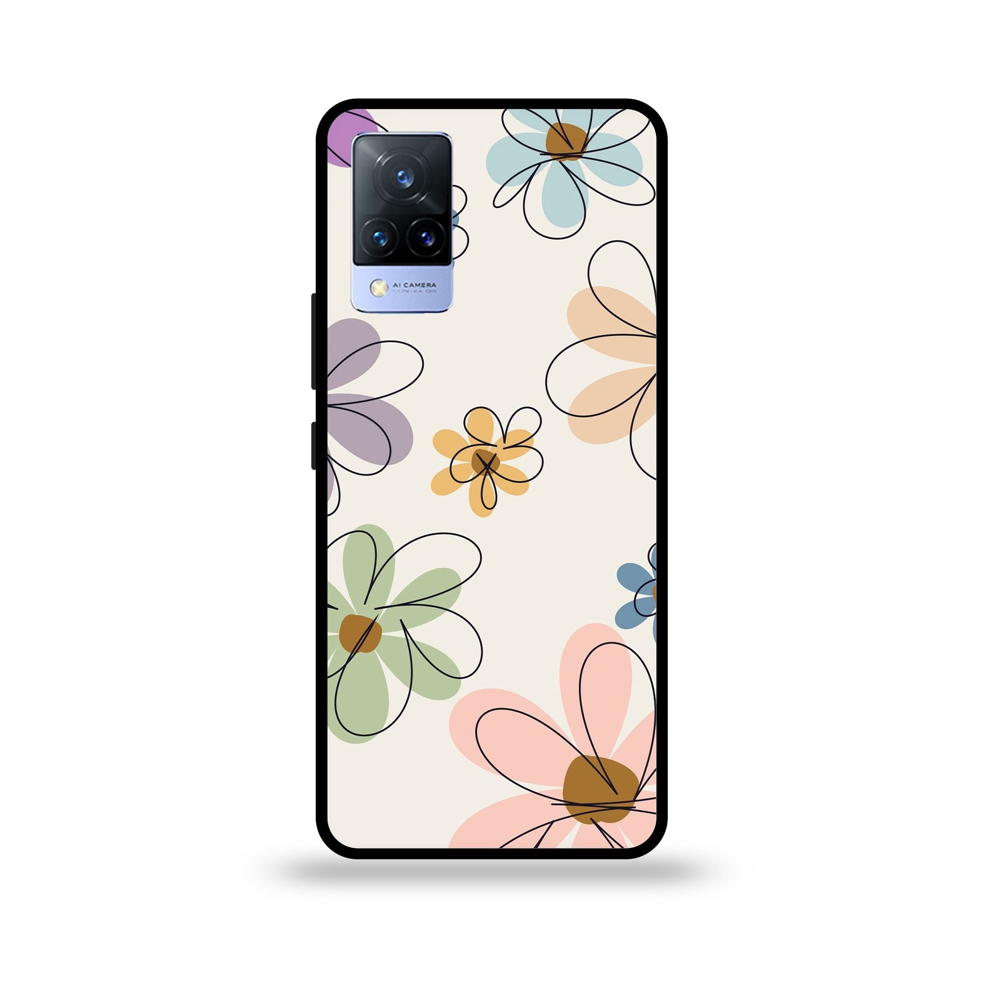 Vivo V21 - Wallpaper 090 - Premium Printed Glossy Phone Case