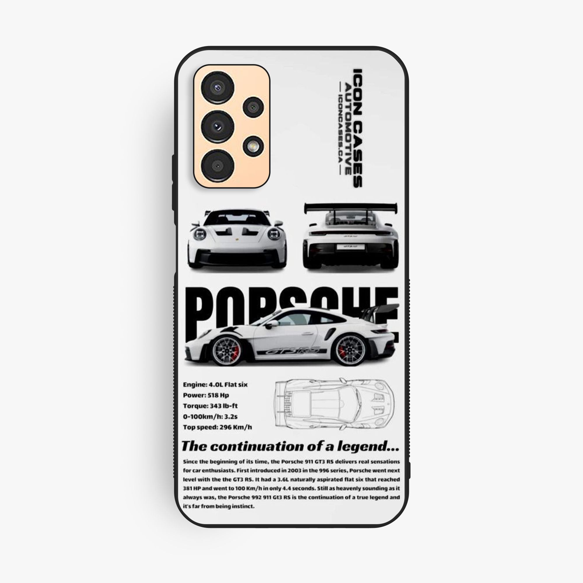 Samsung Galaxy A13 - Wallpaper 100 - Premium Printed Glossy Phone Case
