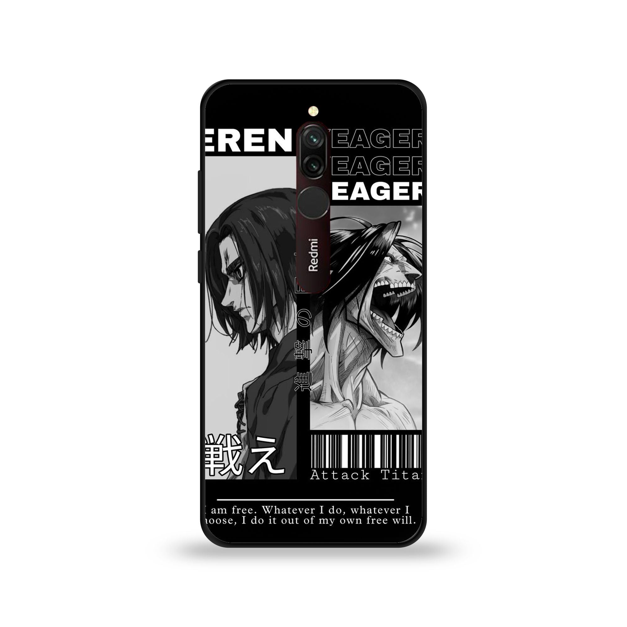 Redmi 8 - Wallpaper 074 - Premium Printed Glossy Phone Case