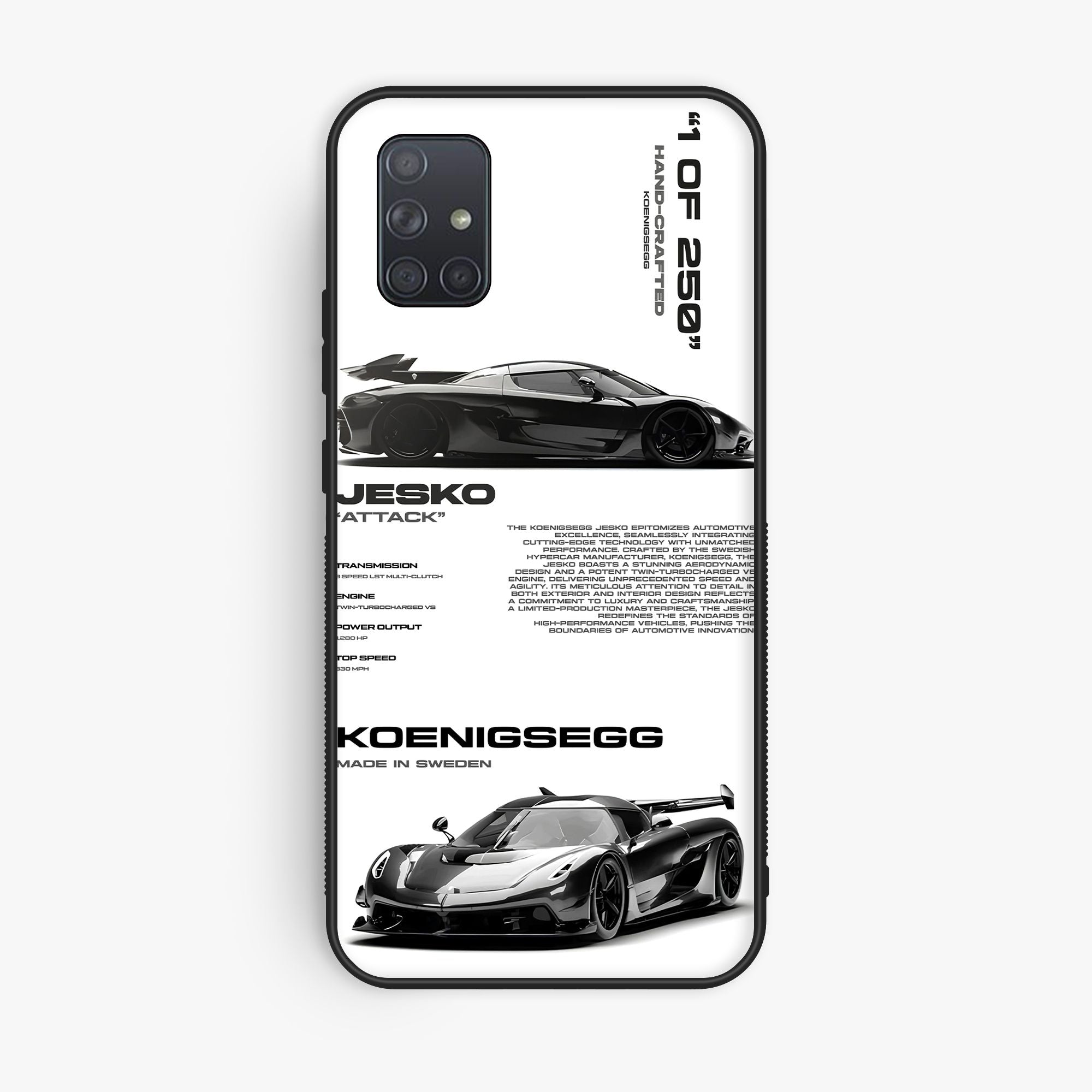 Samsung Galaxy A71 - Wallpaper 030 - Premium Printed Glossy Phone Case