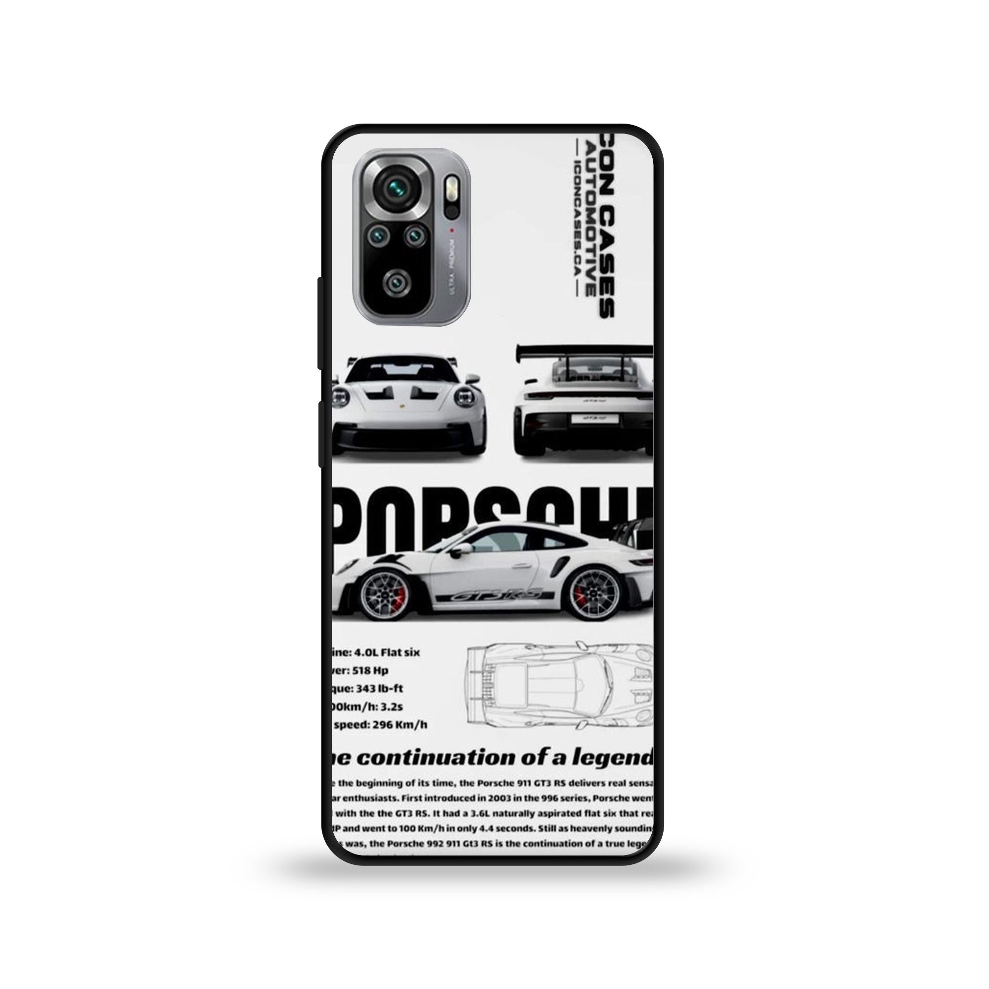 Xiaomi Redmi Note 10s - Wallpaper 100 - Premium Printed Glossy Phone Case