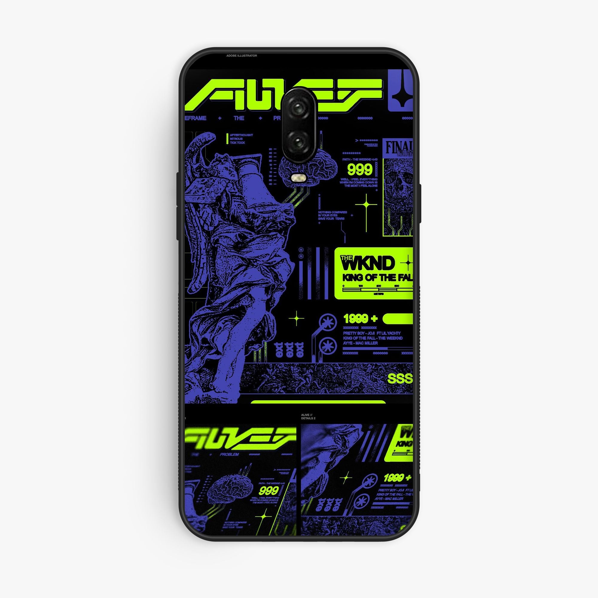 OnePlus 6T - Wallpaper 084 - Premium Printed Glossy Phone Case