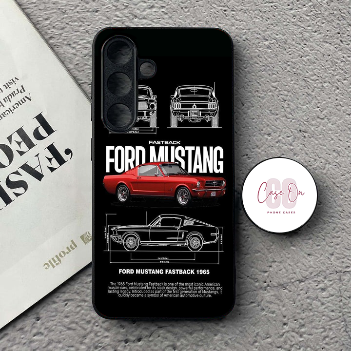 Ford Mustang Car Glossy Phone Case For All Models