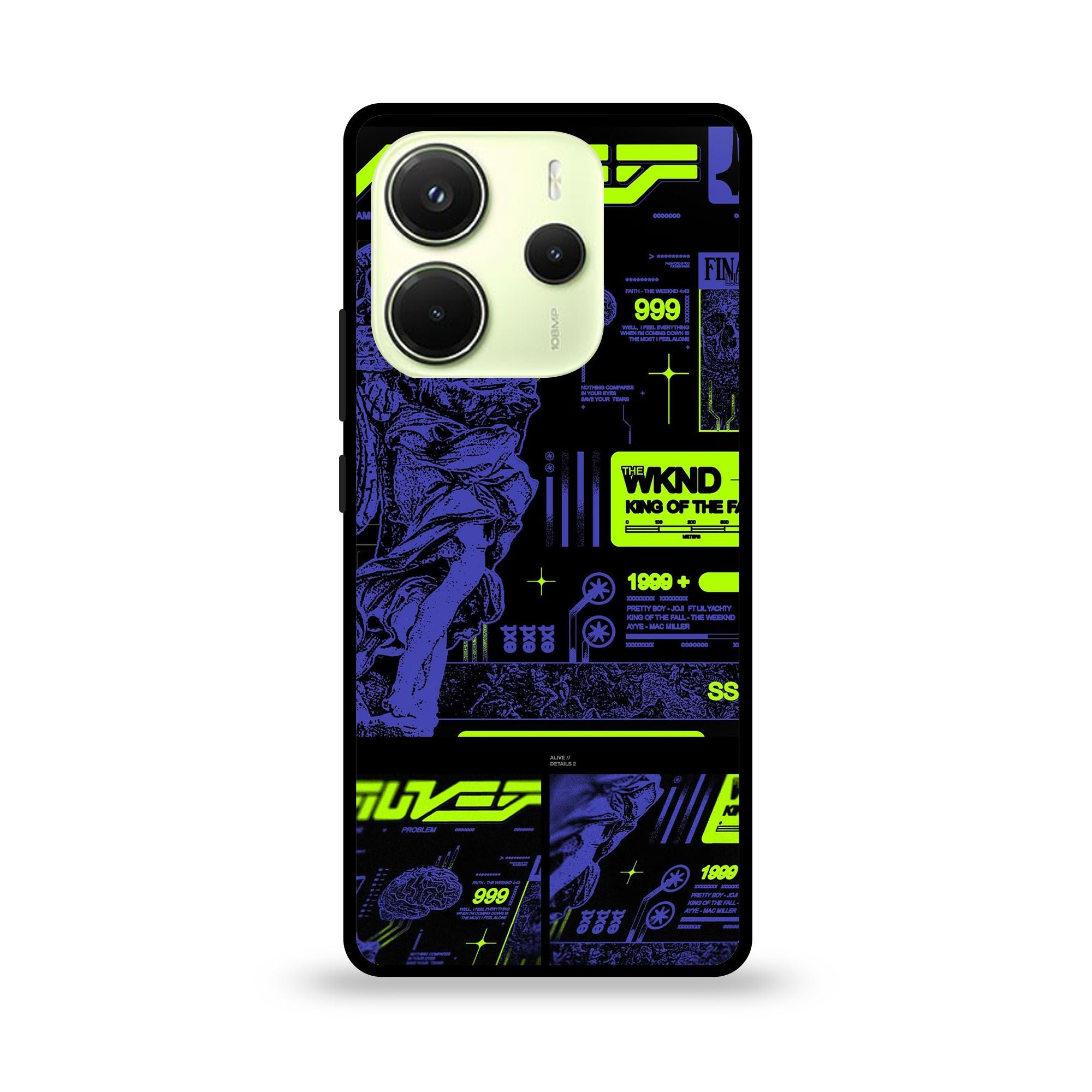 Xiaomi Redmi note 14 4G - Wallpaper 084 - Premium Printed Glossy Phone Case