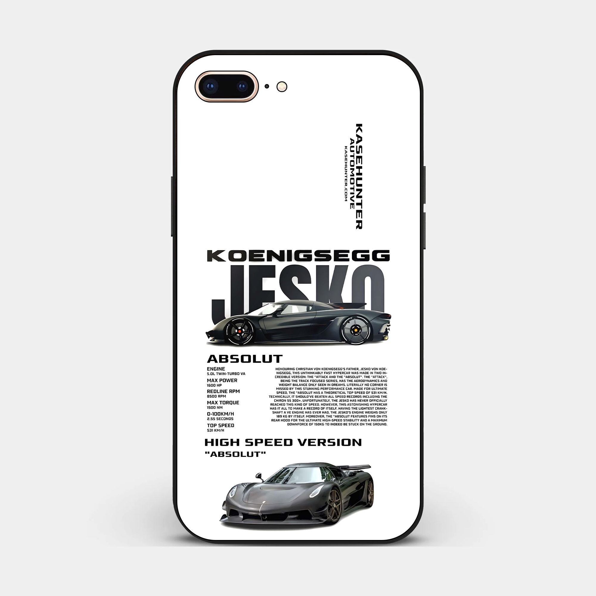 iPhone 8 Plus - Wallpaper 164 - Premium Printed Glossy Phone Case