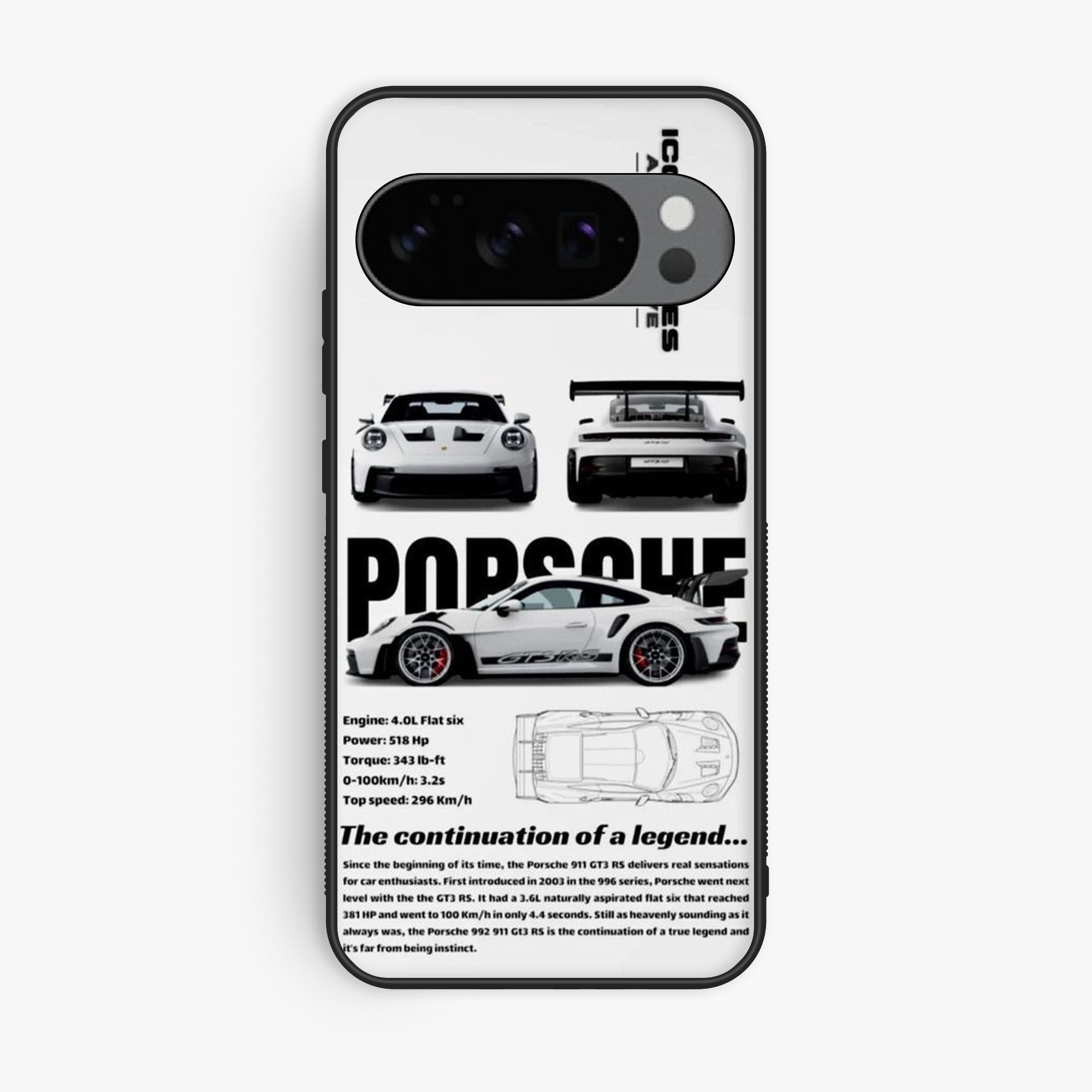 Google Pixel 10 Pro XL - Wallpaper 100 - Premium Printed Glossy Phone Case