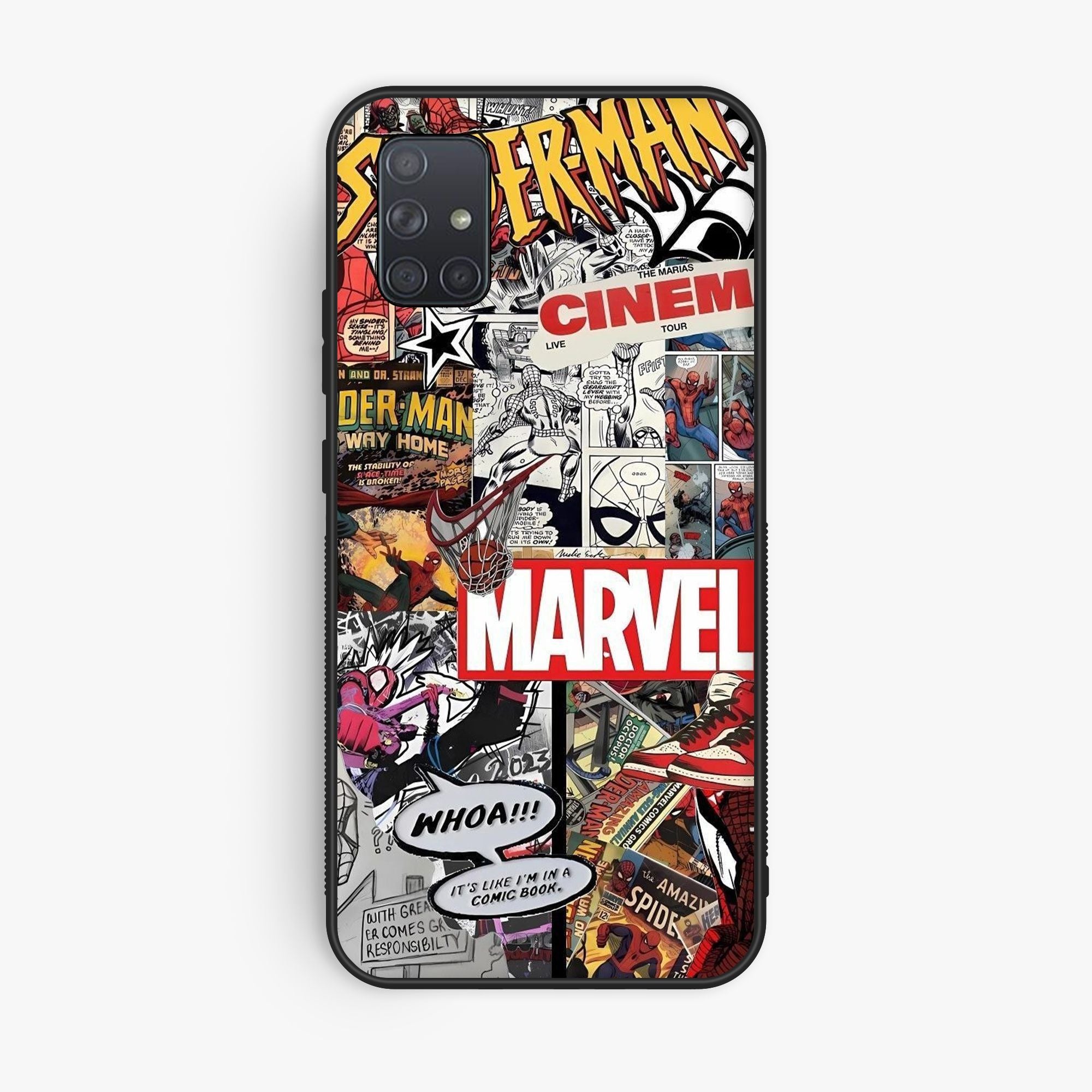 Samsung Galaxy A71 - Wallpaper 050 - Premium Printed Glossy Phone Case