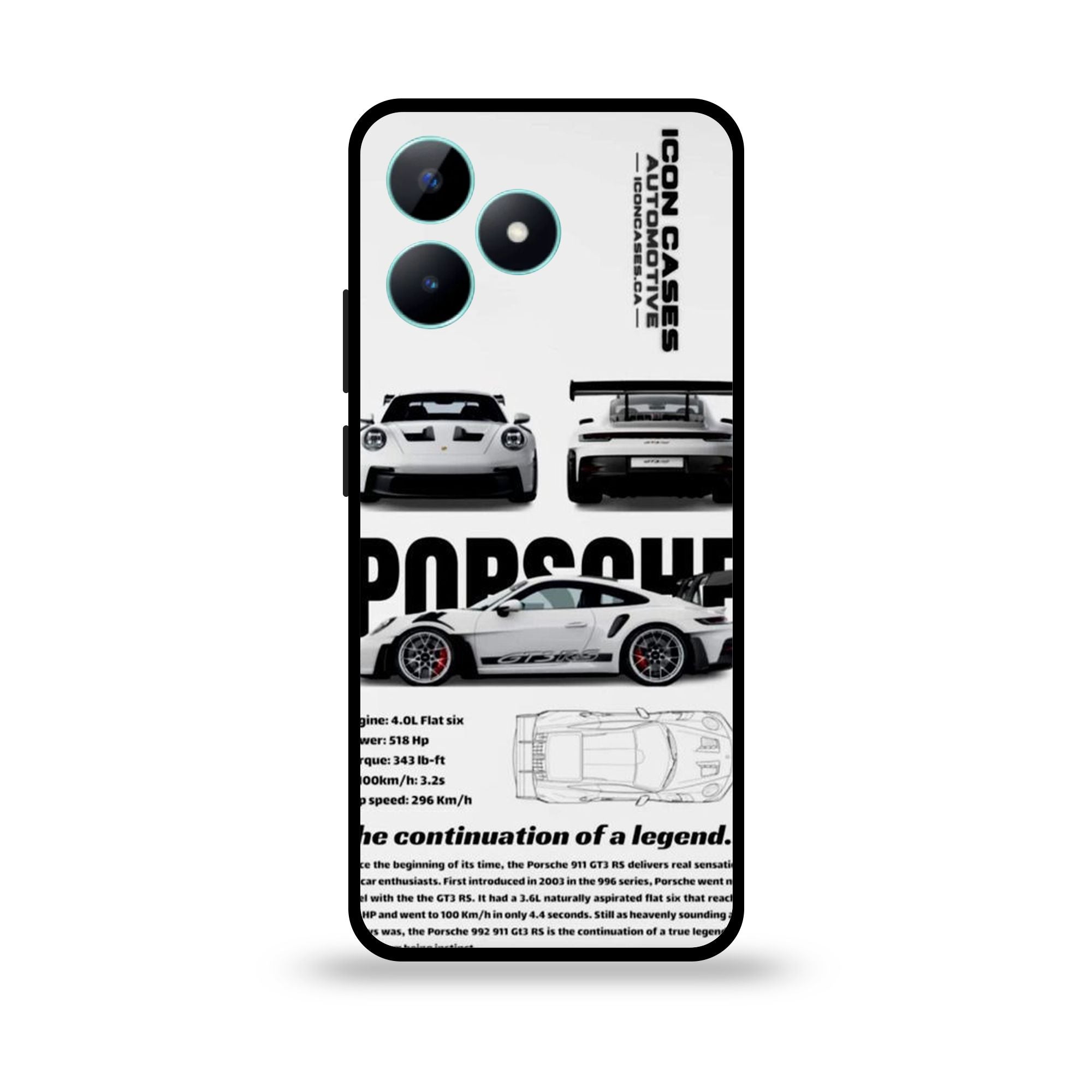 Realme C51 - Wallpaper 100 - Premium Printed Glossy Phone Case
