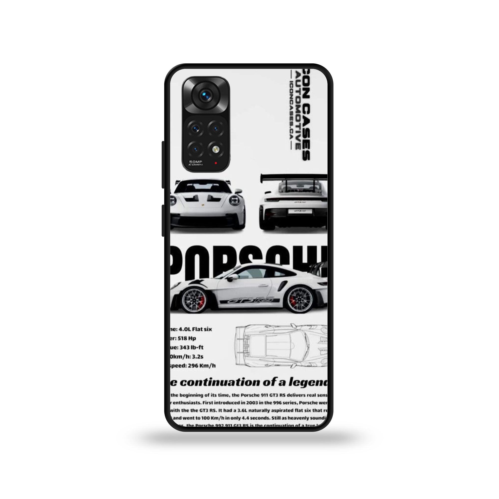 Xiaomi Redmi Note 11 - Wallpaper 100 - Premium Printed Glossy Phone Case