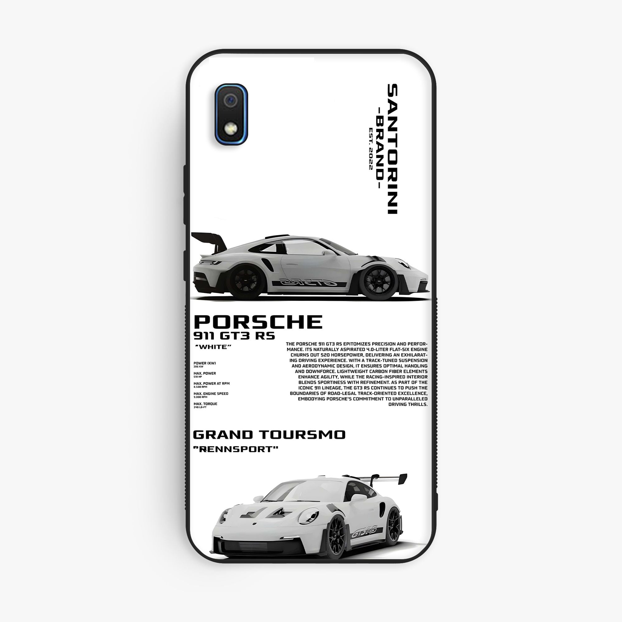 Samsung Galaxy A10 - Wallpaper 143 - Premium Printed Glossy Phone Case