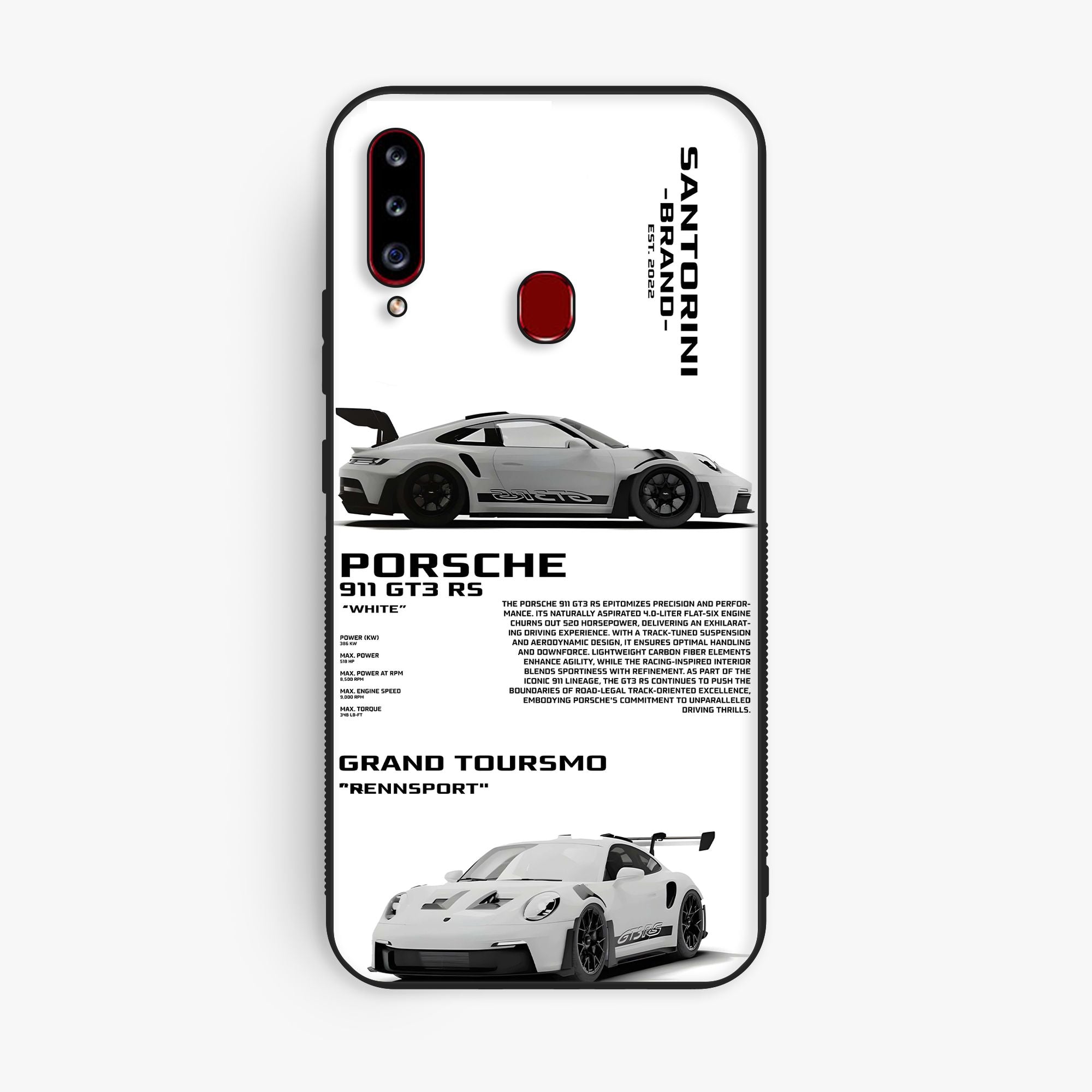 Samsung Galaxy A20s - Wallpaper 143 - Premium Printed Glossy Phone Case