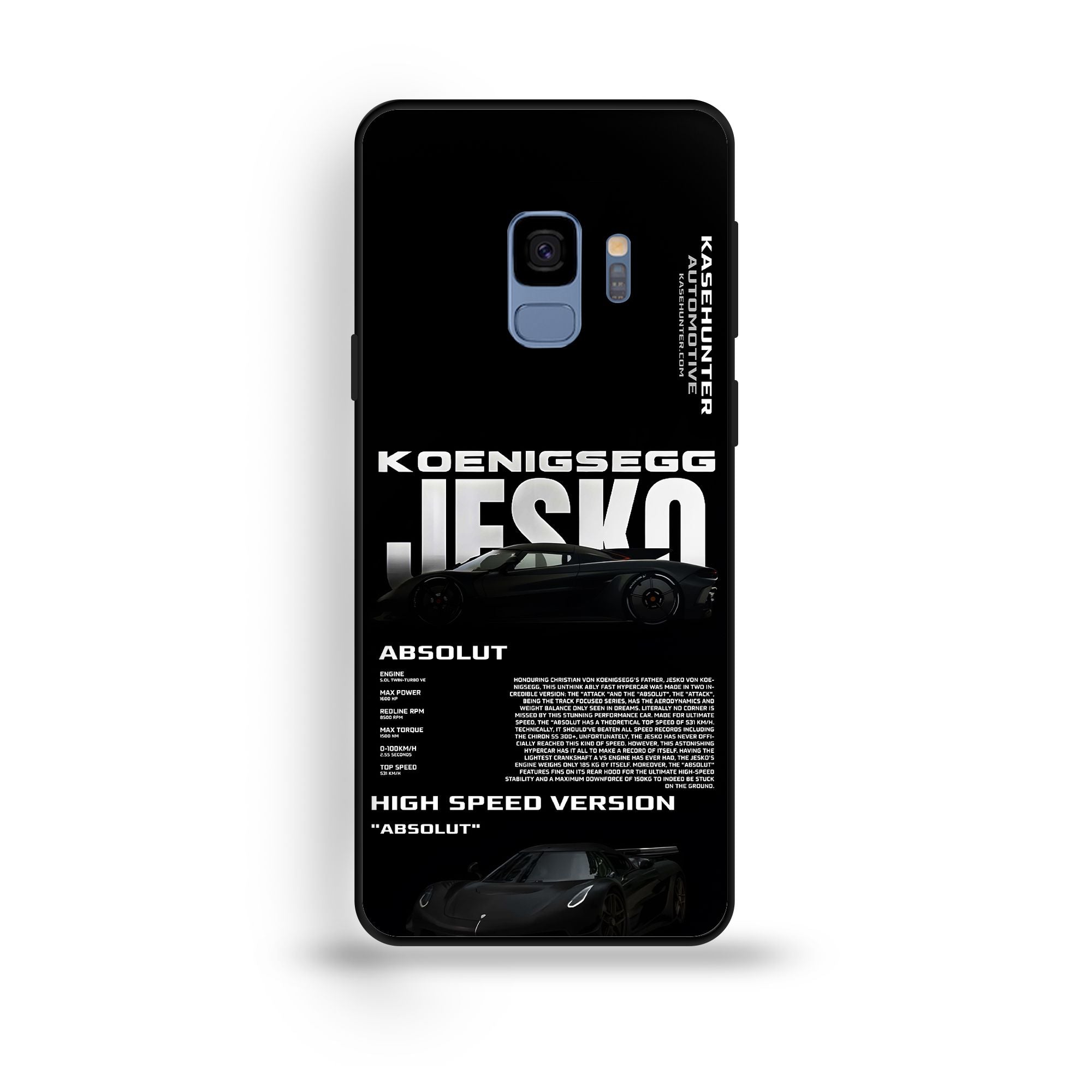 Samsung Galaxy S9 Plus - Wallpaper 169 - Premium Printed Glossy Phone Case