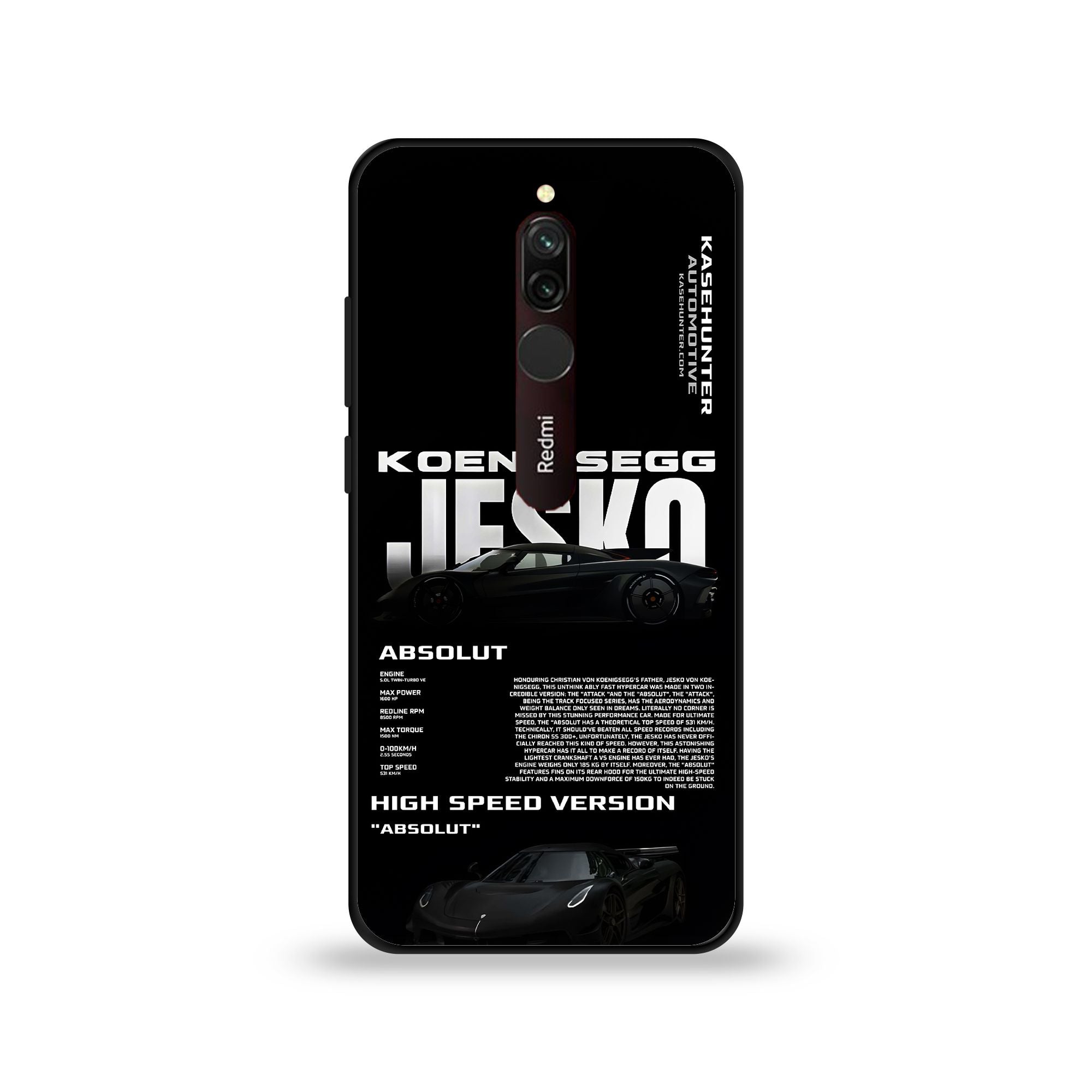 Redmi 8 - Wallpaper 169 - Premium Printed Glossy Phone Case