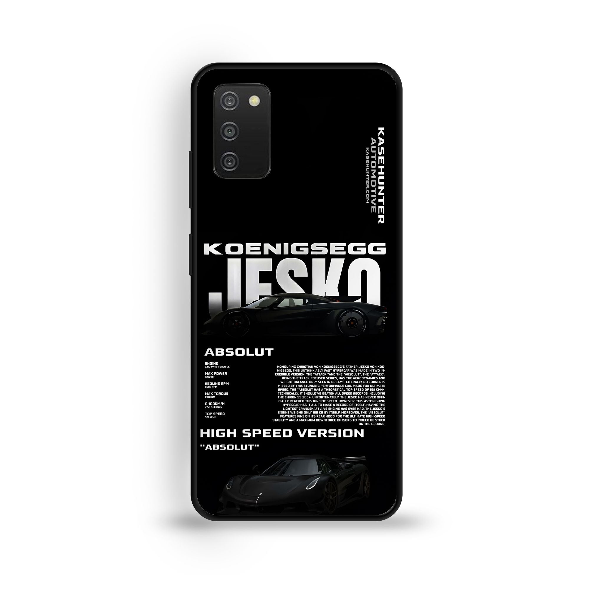 Samsung Galaxy A03s - Wallpaper 169 - Premium Printed Glossy Phone Case