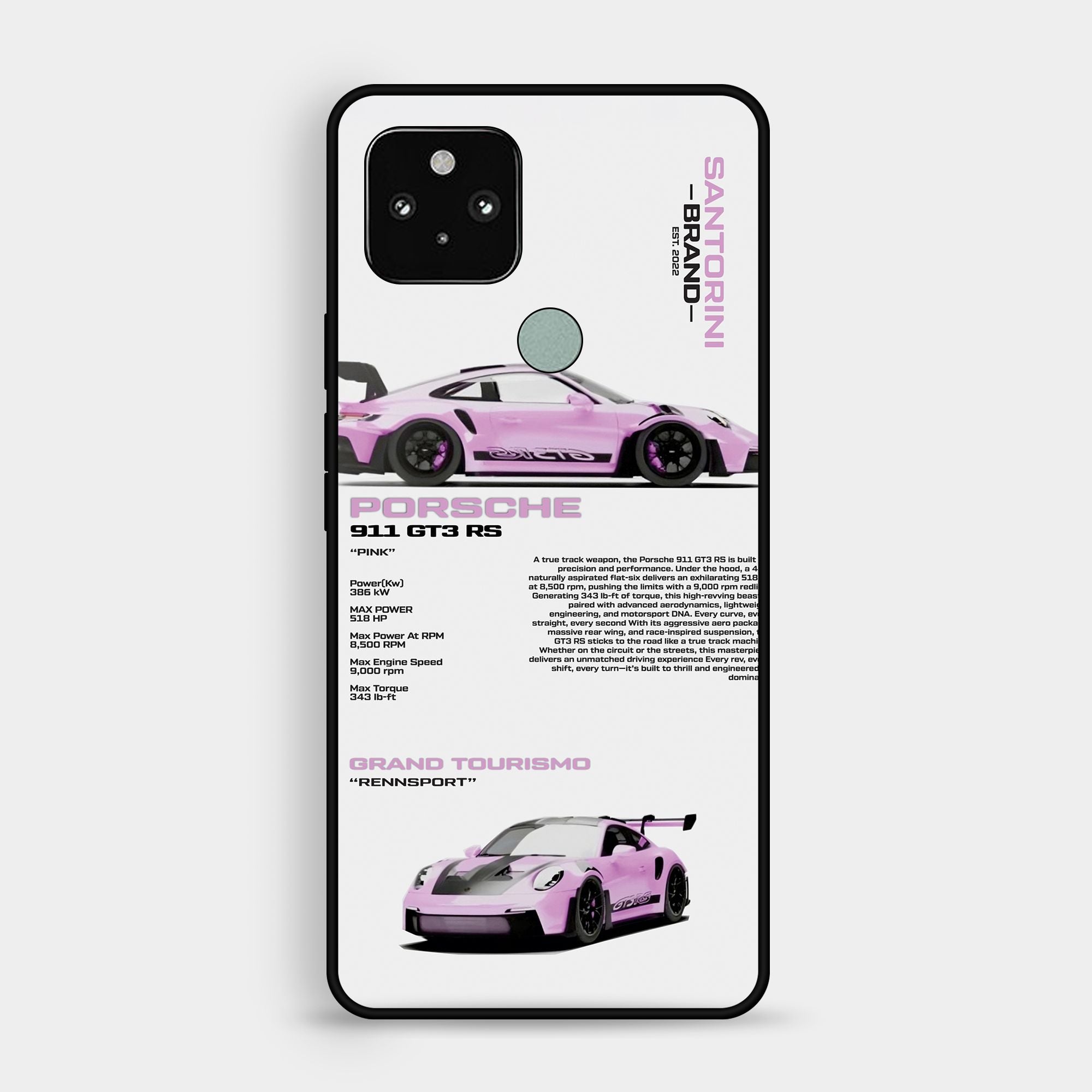 Google Pixel 5a - Wallpaper 024 - Premium Printed Glossy Phone Case