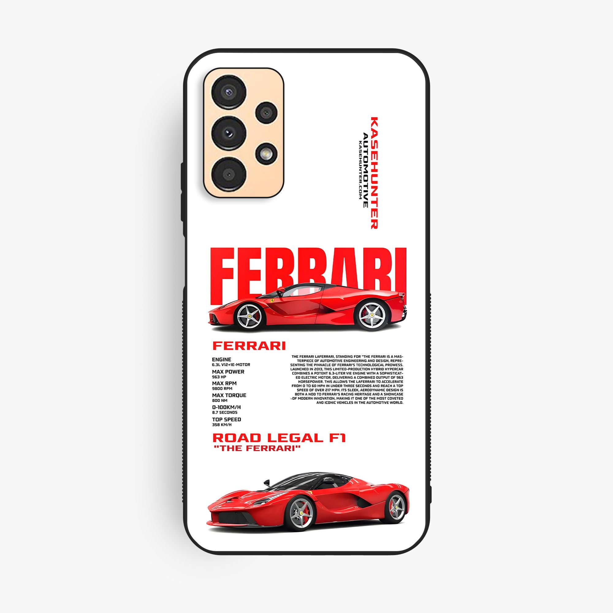 Samsung Galaxy A13 - Wallpaper 163 - Premium Printed Glossy Phone Case