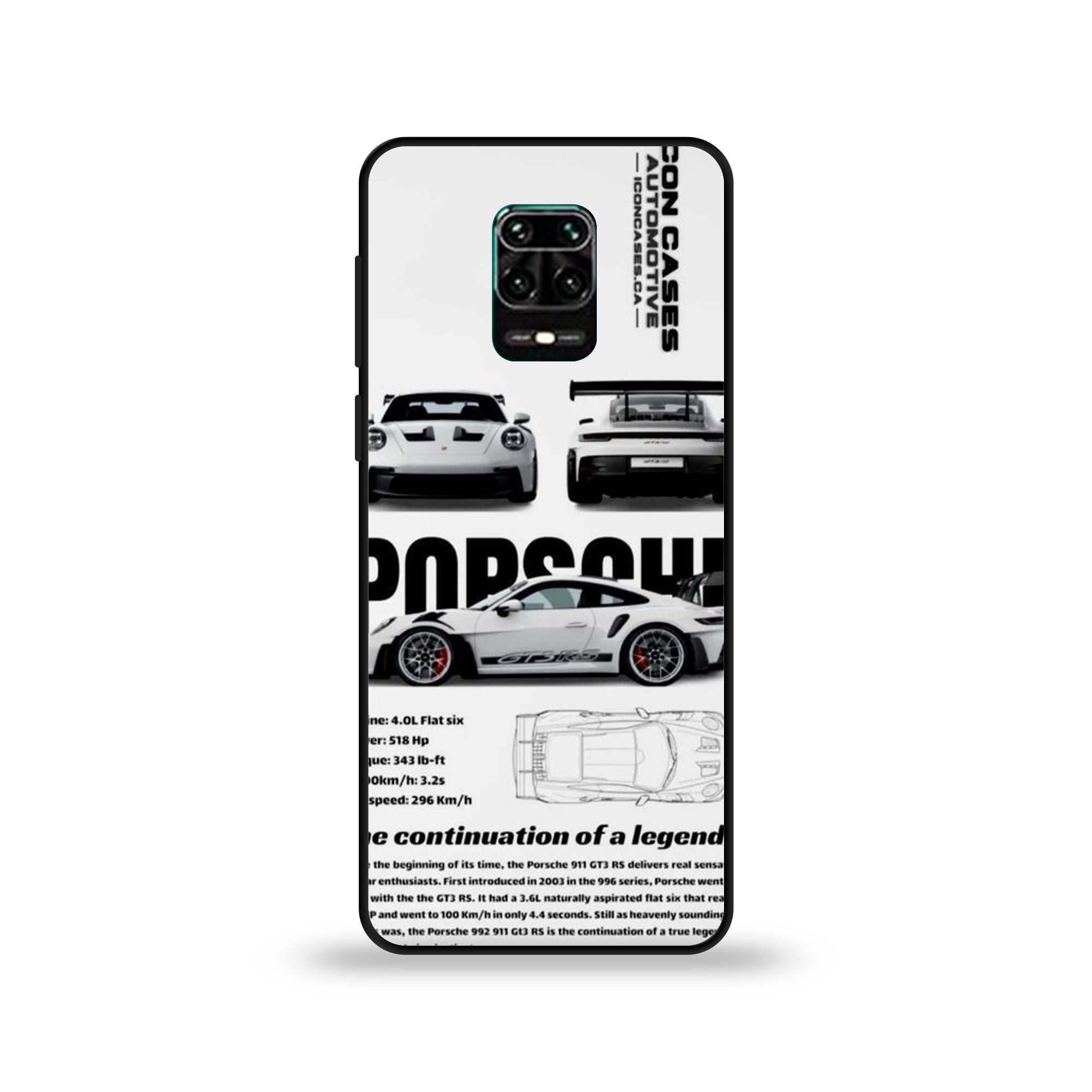 Xiaomi Redmi Note 9s - Wallpaper 100 - Premium Printed Glossy Phone Case