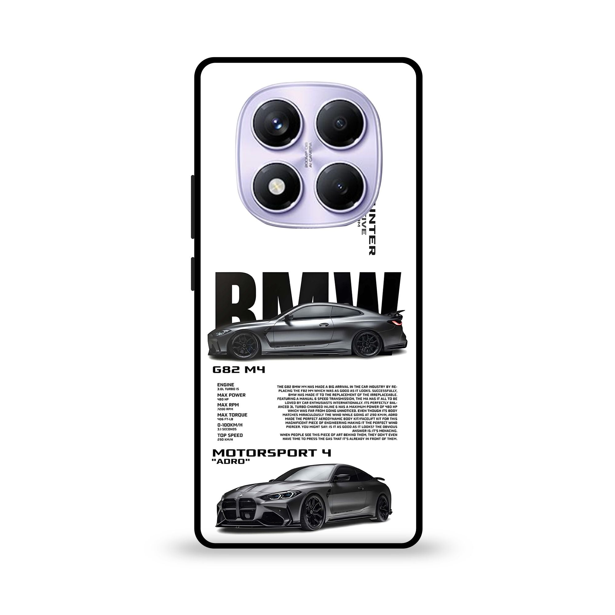 Xiaomi Redmi note 14 Pro - Wallpaper 160 - Premium Printed Glossy Phone Case