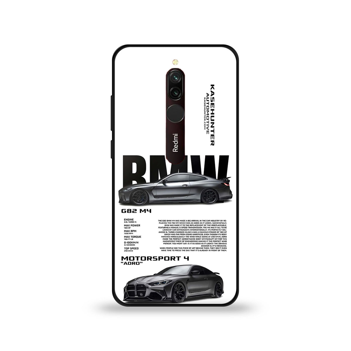 Redmi 8 - Wallpaper 160 - Premium Printed Glossy Phone Case