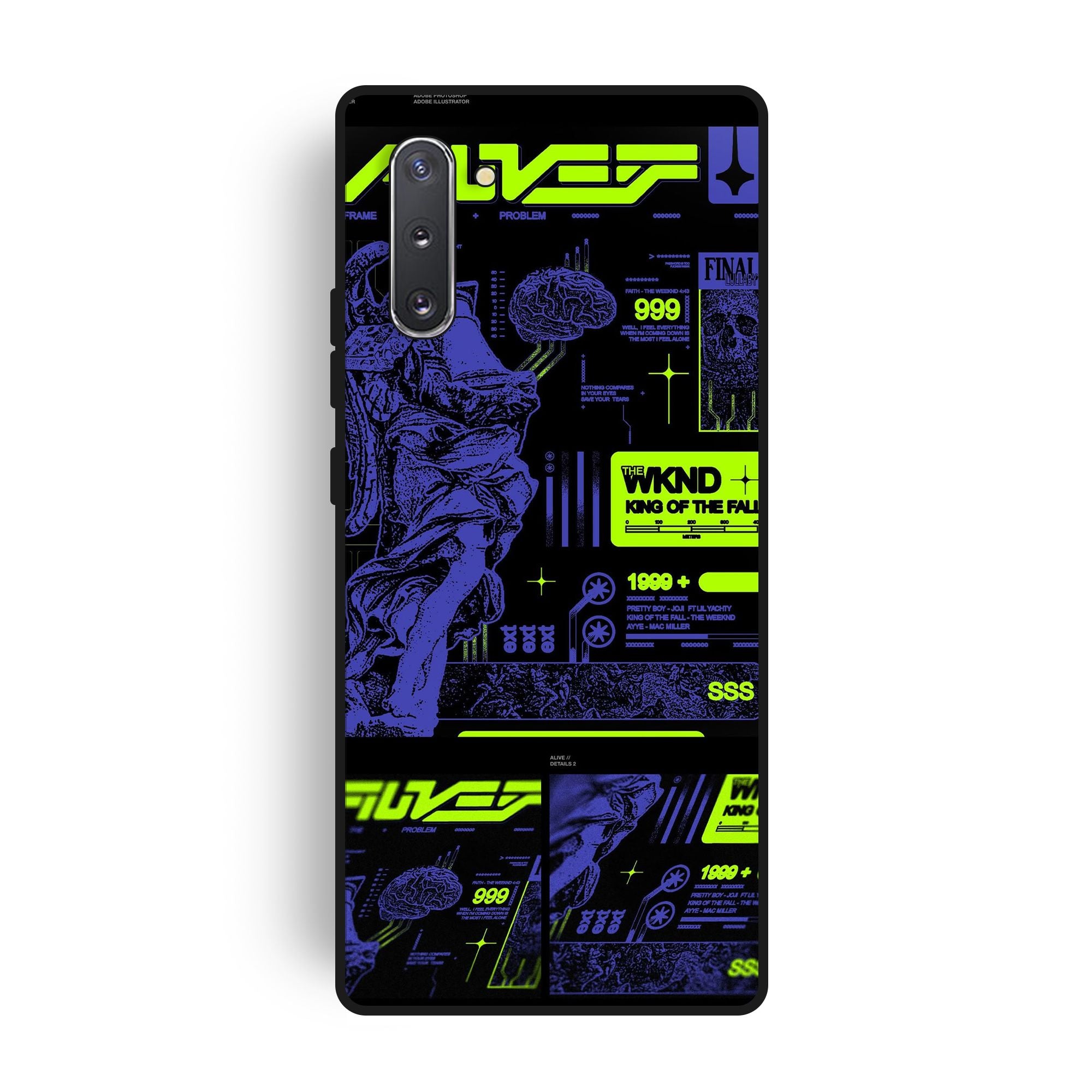 Samsung Galaxy Note 10 - Wallpaper 084 - Premium Printed Glossy Phone Case