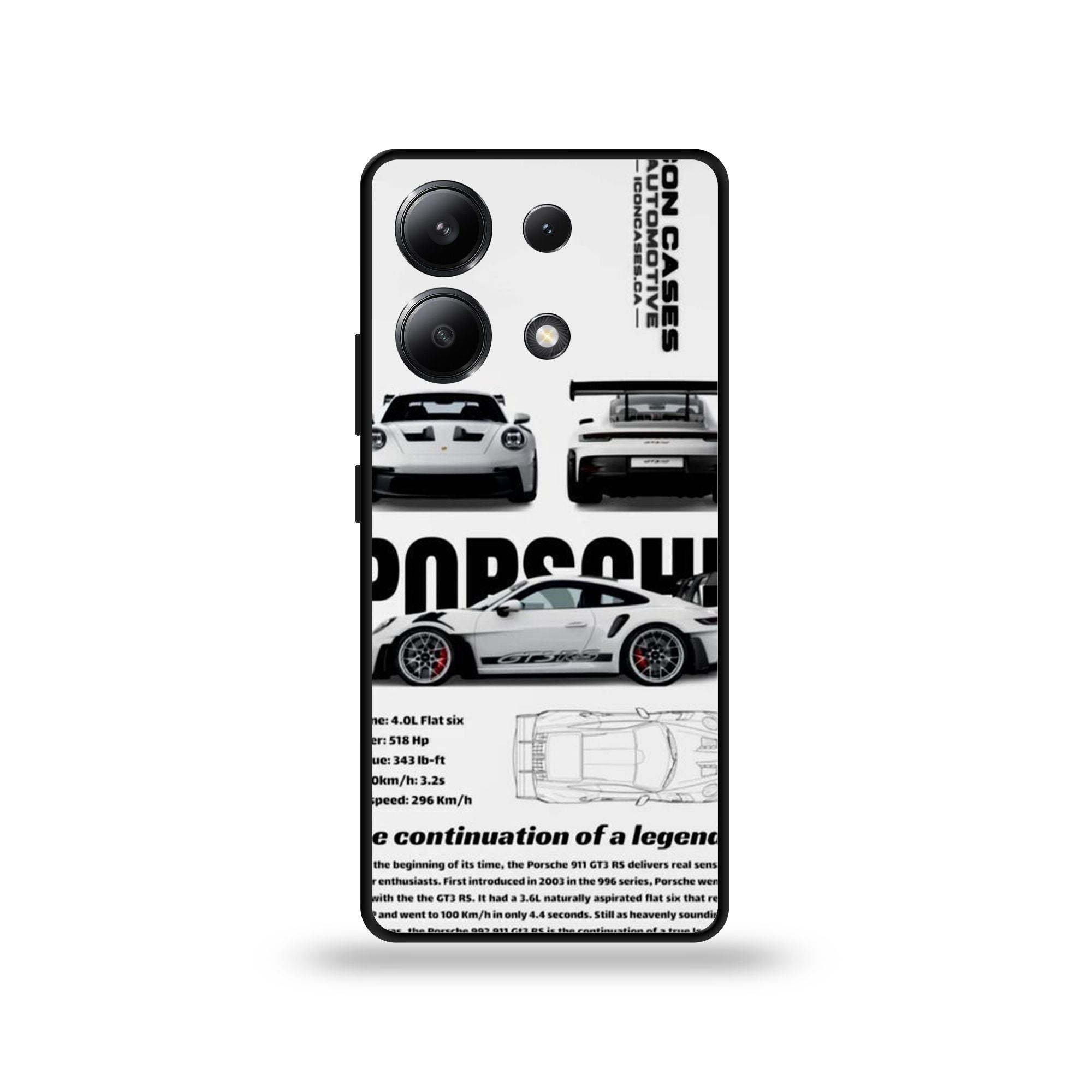 Xiaomi Redmi Note 13 4G - Wallpaper 100 - Premium Printed Glossy Phone Case
