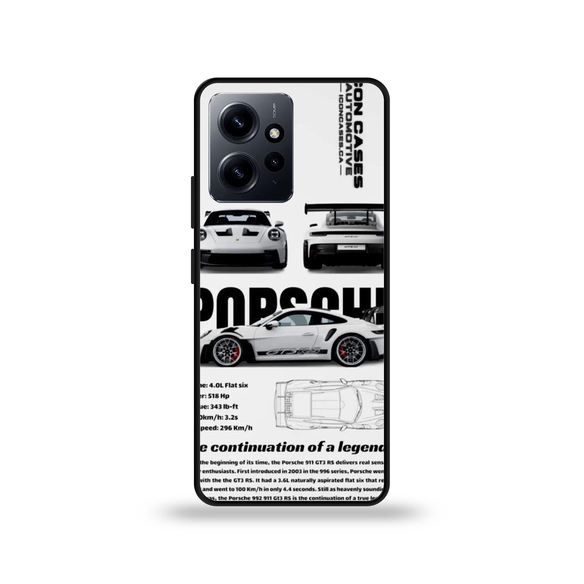 Xiaomi Redmi Note 12 4G - Wallpaper 100 - Premium Printed Glossy Phone Case