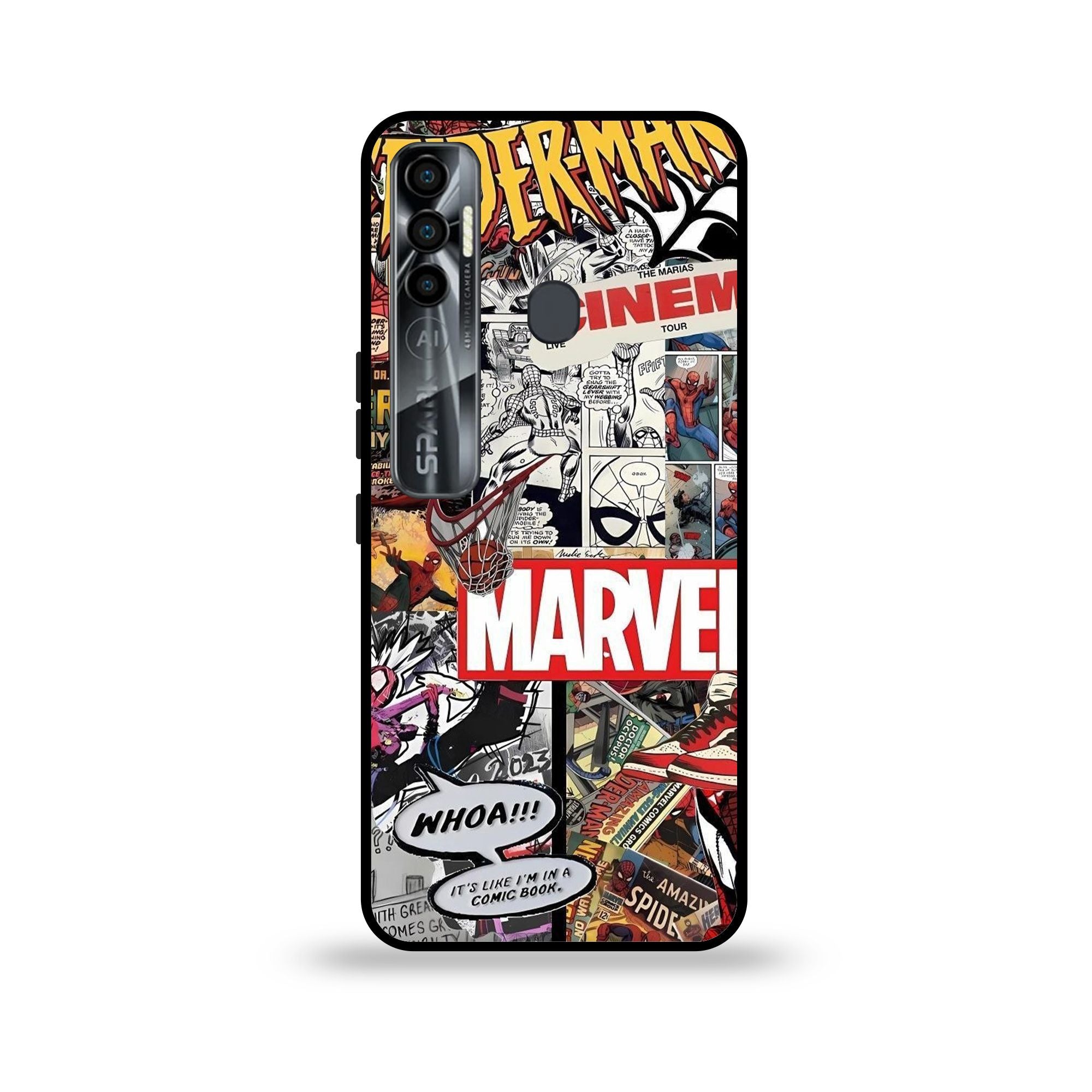 Tecno Spark 7 Pro - Wallpaper 050 - Premium Printed Glossy Phone Case