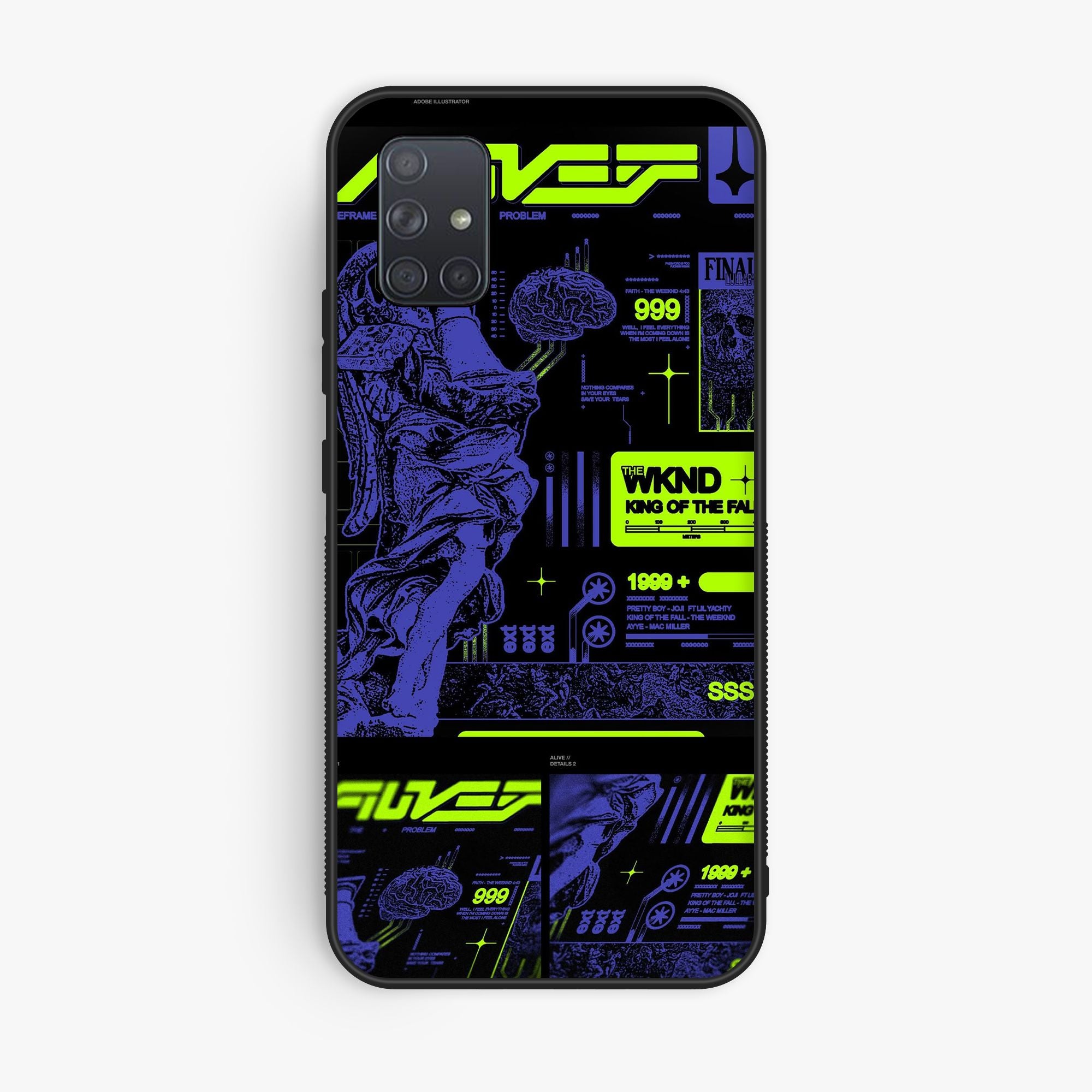 Samsung Galaxy A51 - Wallpaper 084 - Premium Printed Glossy Phone Case